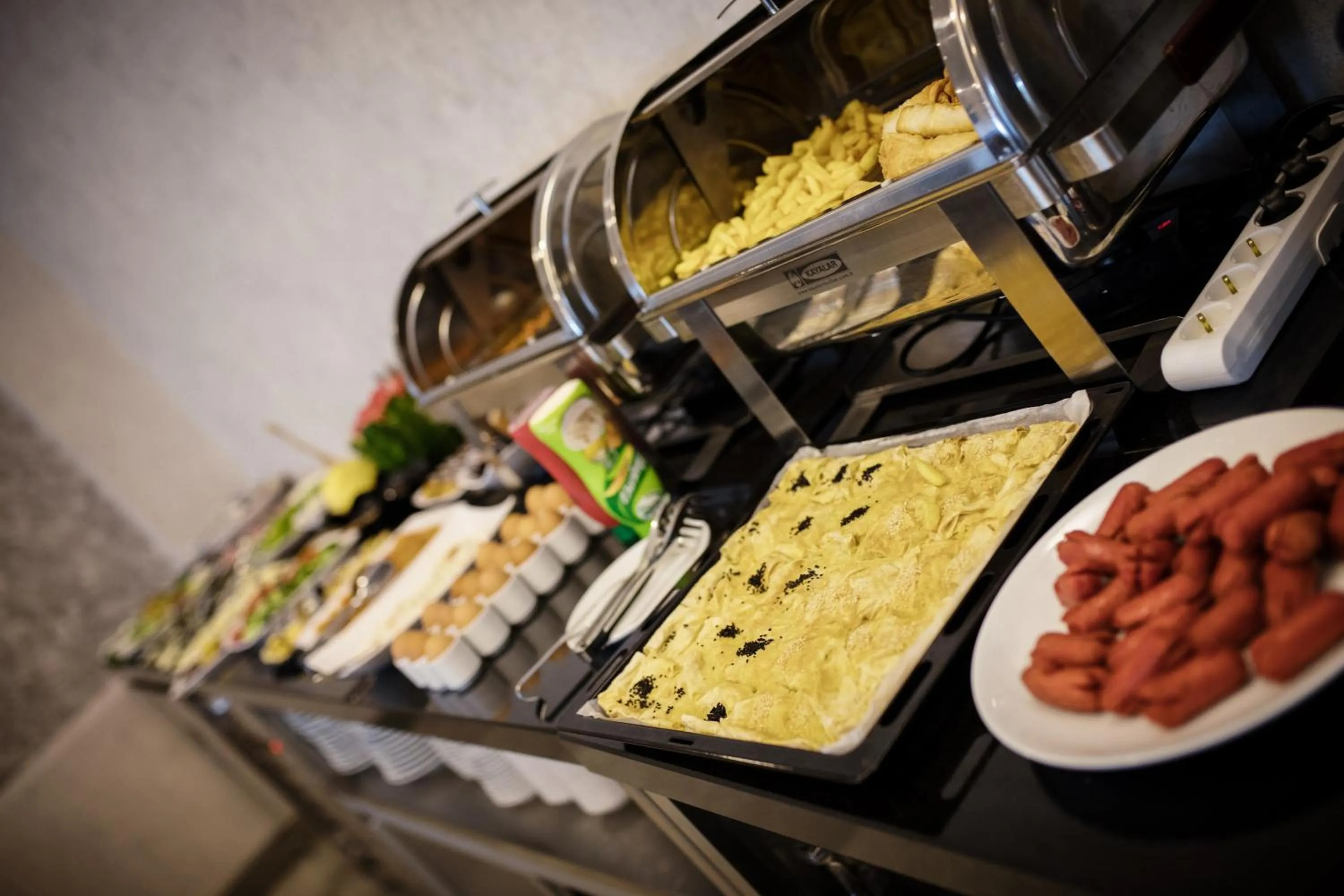 Buffet breakfast in Life Point Hotel