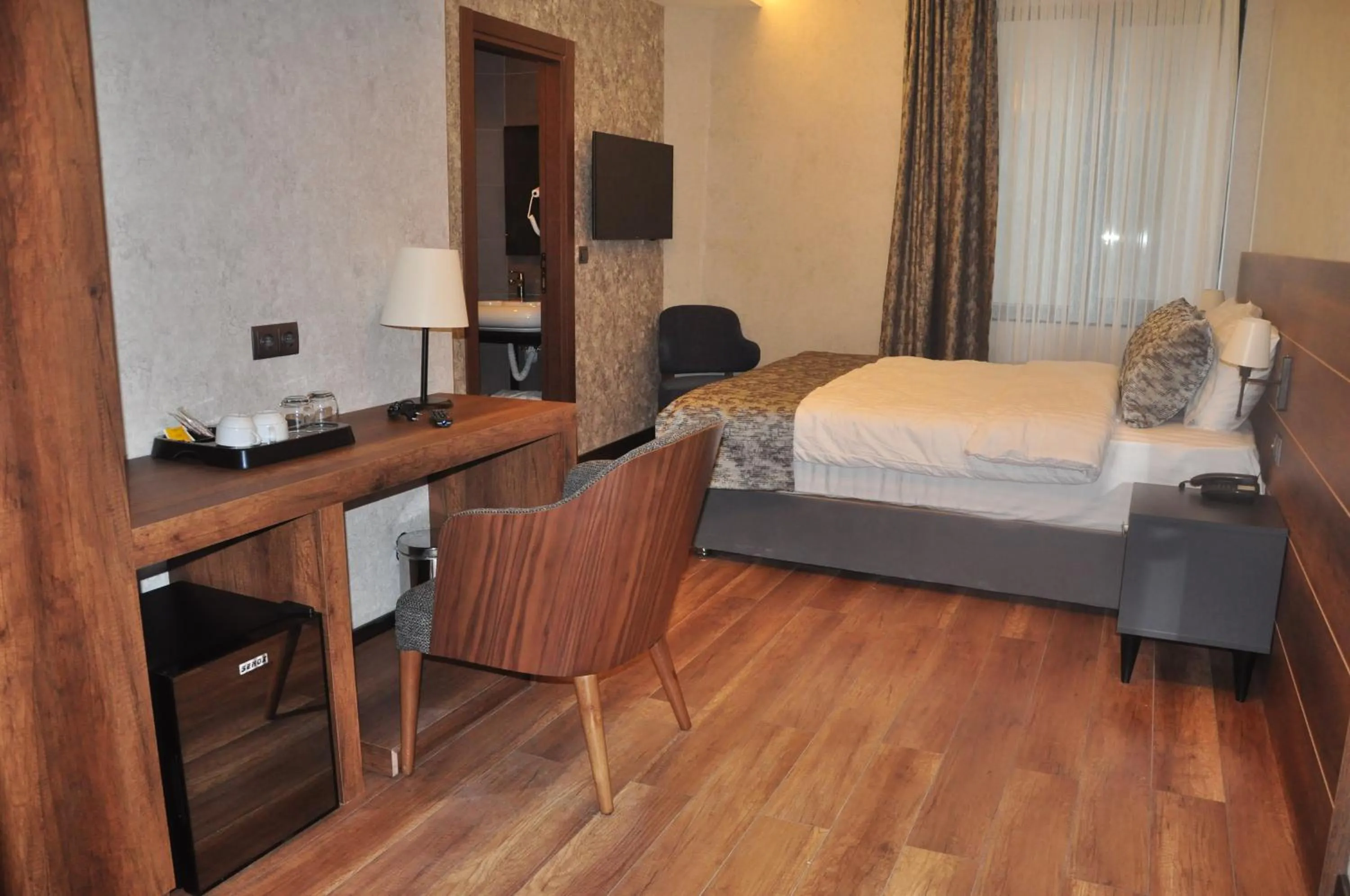 Photo of the whole room, Bed in Life Point Hotel