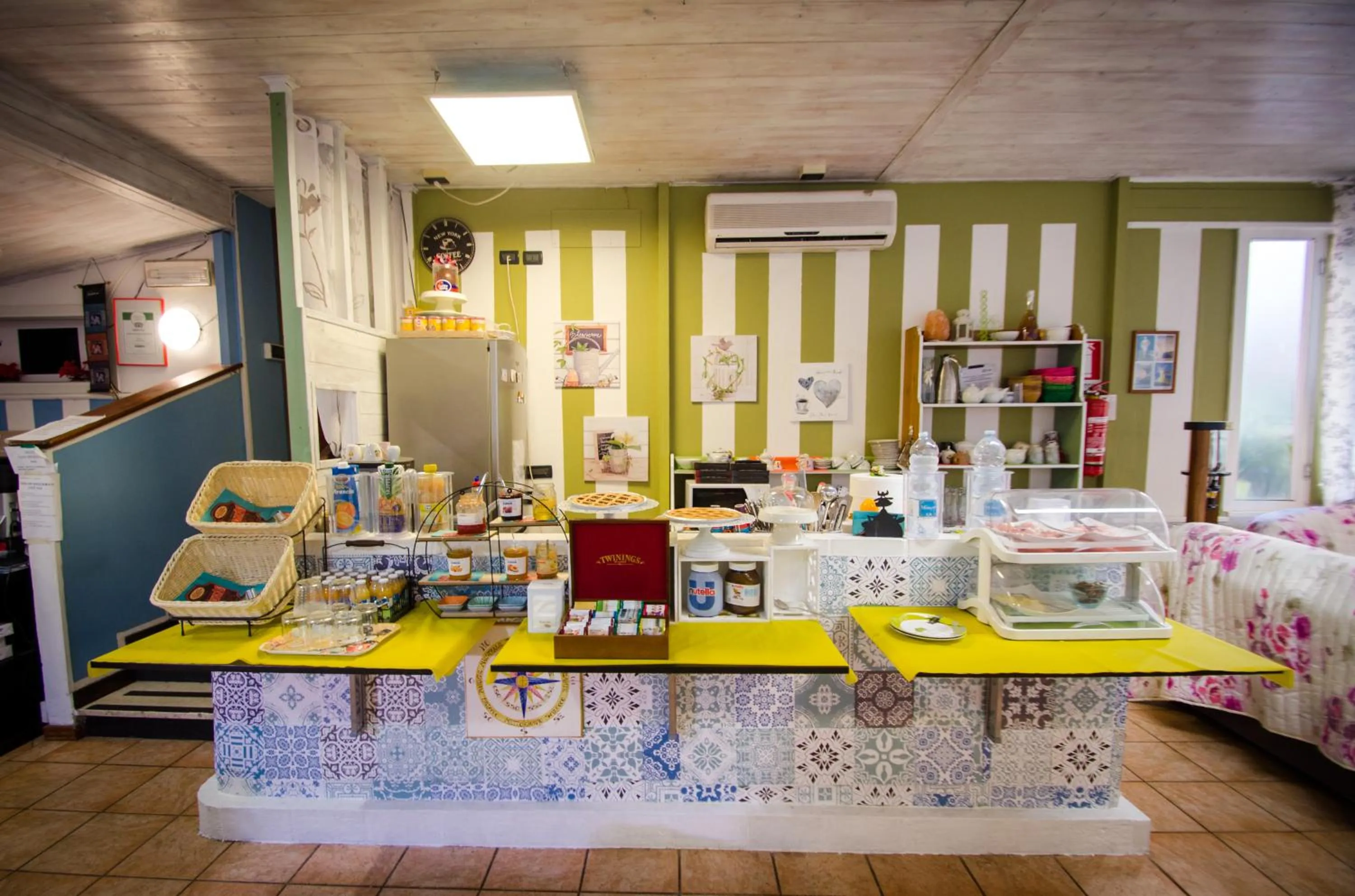 Buffet breakfast in Hotel San Desiderio