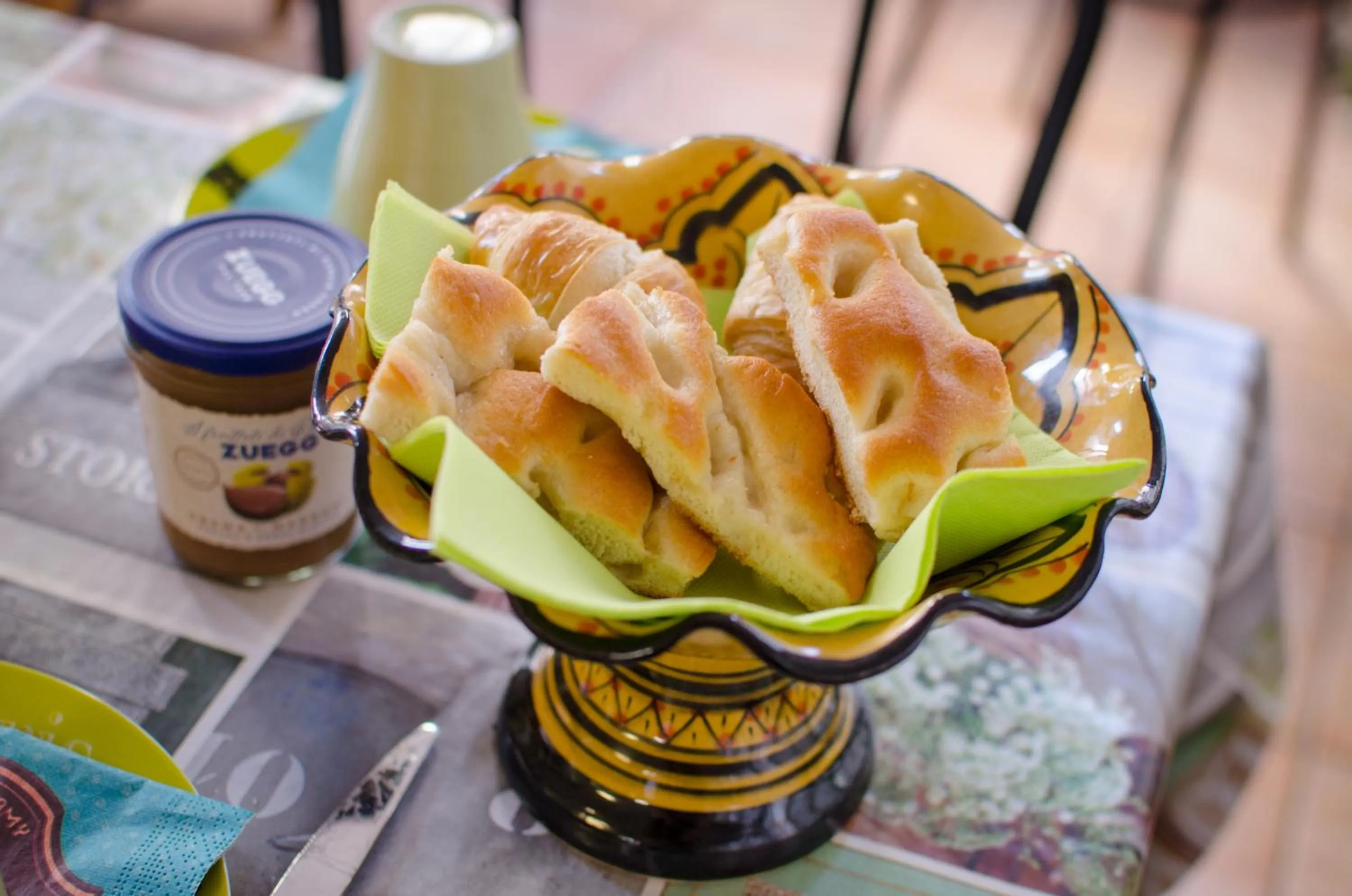 Buffet breakfast in Hotel San Desiderio