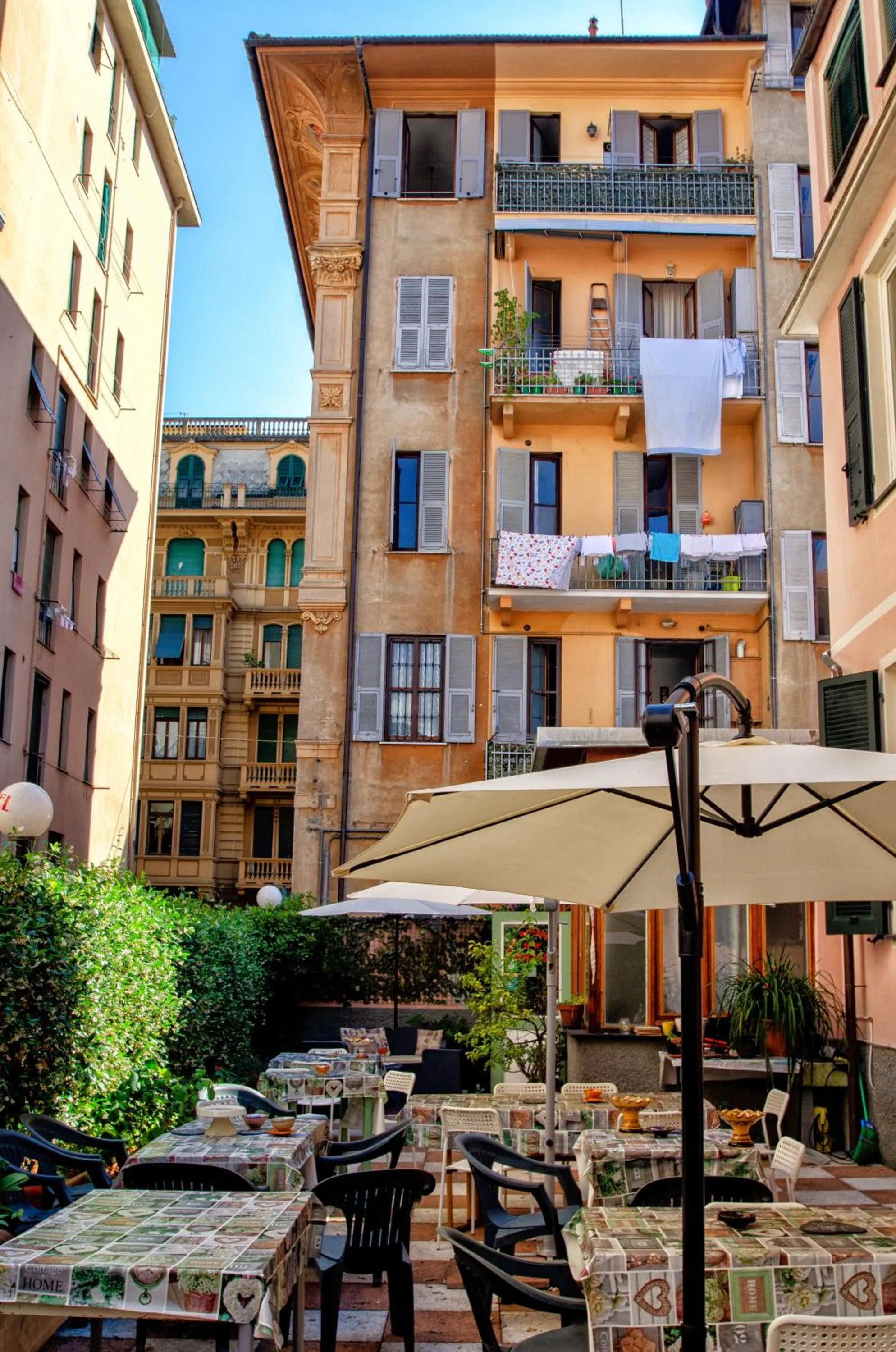 Garden in Hotel San Desiderio
