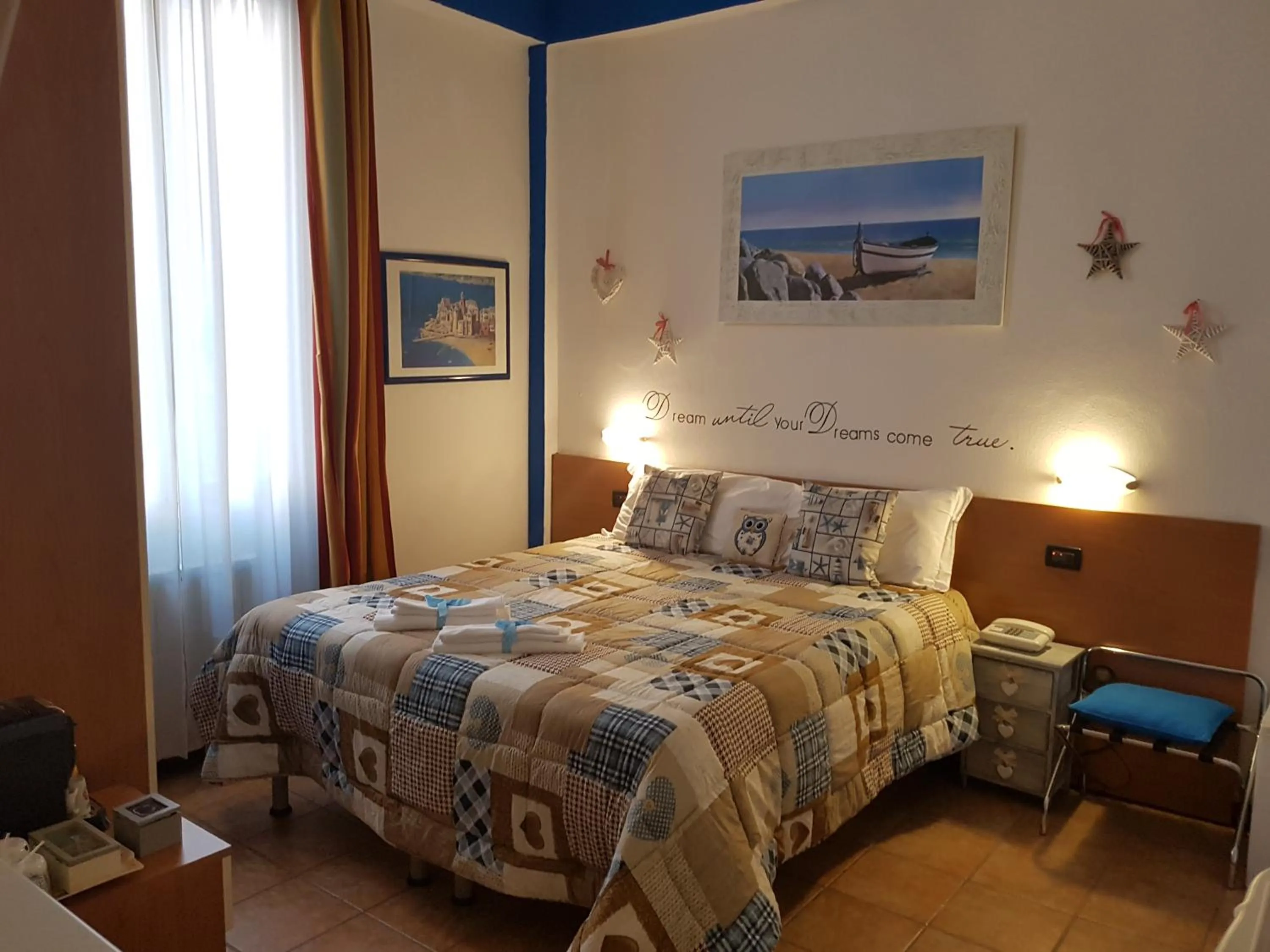 Bed in Hotel San Desiderio