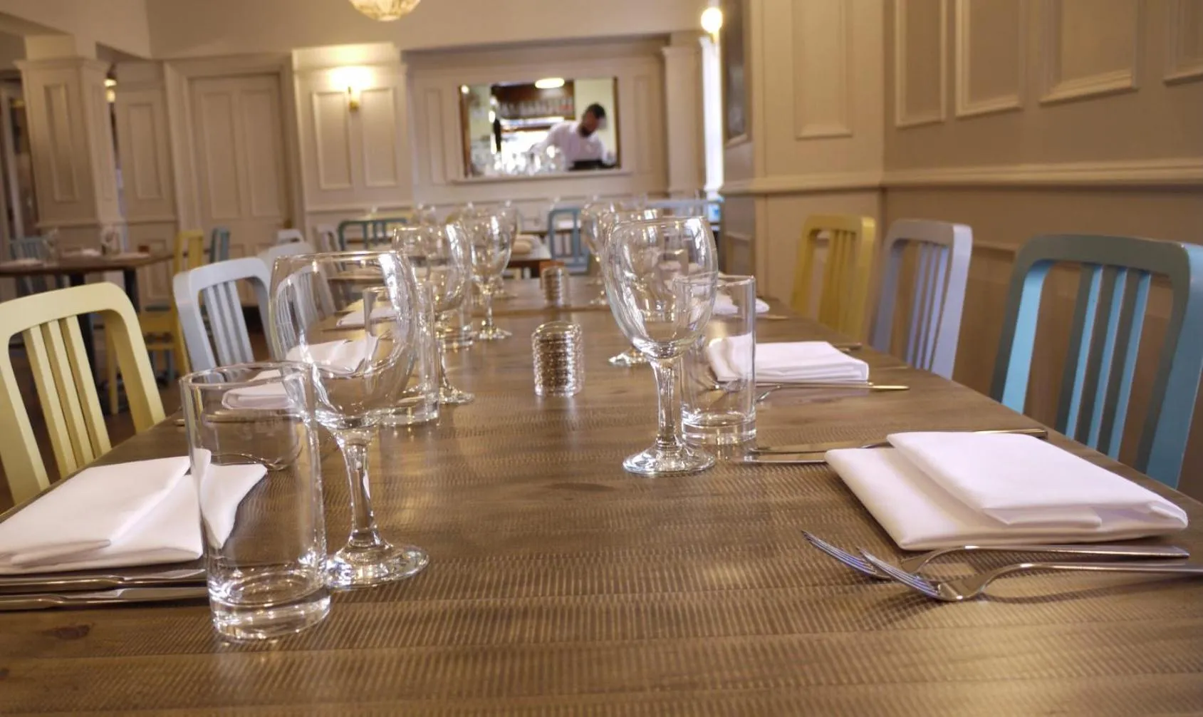 Dining area in The Red Lion Hotel