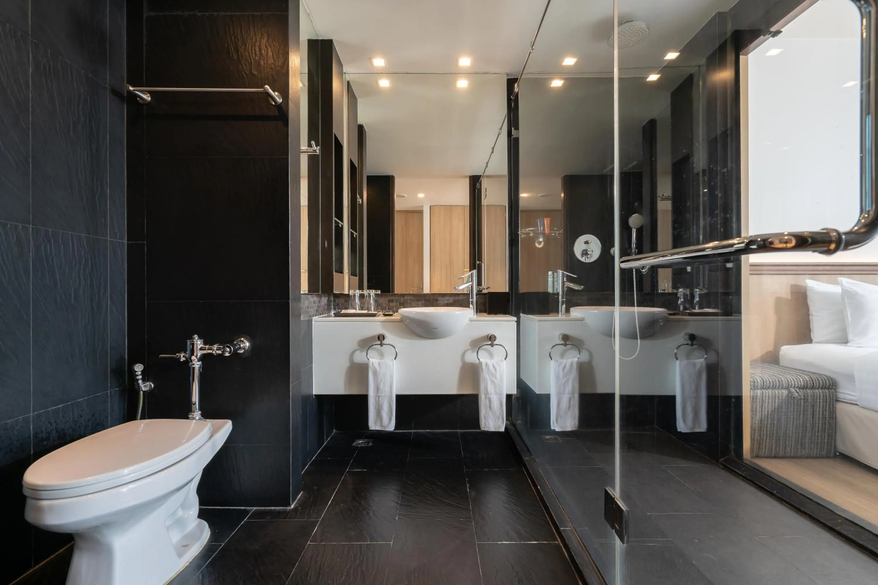 Shower in VIC 3 Bangkok Hotel