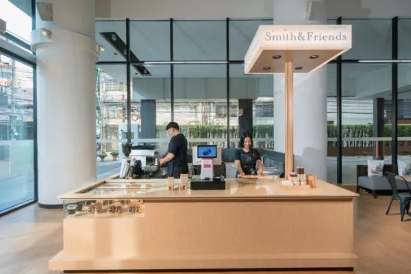 Lobby or reception in VIC 3 Bangkok Hotel