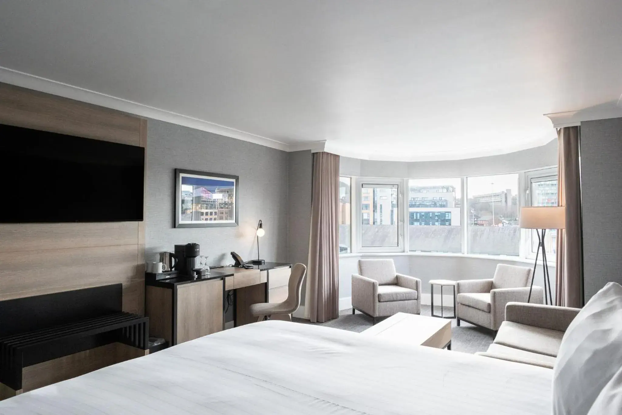 Junior Suite, 1 Super King Bed, Sofa Bed, Quay View in Sandman Signature Sheffield Quays Hotel Junior Suite, 1 Super King Bed, Sofa Bed, Quay View in Sandman Signature Sheffield Quays Hotel