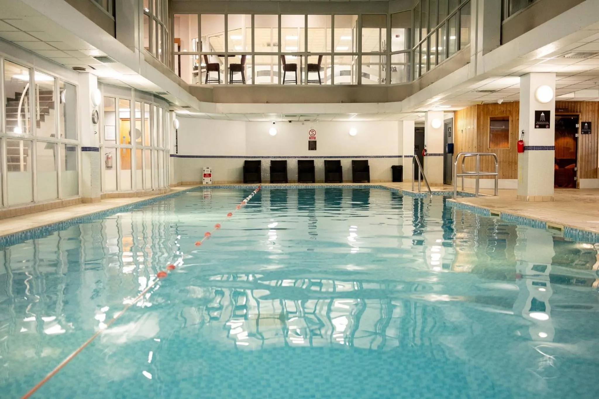 Swimming pool in Sandman Signature Sheffield Quays Hotel