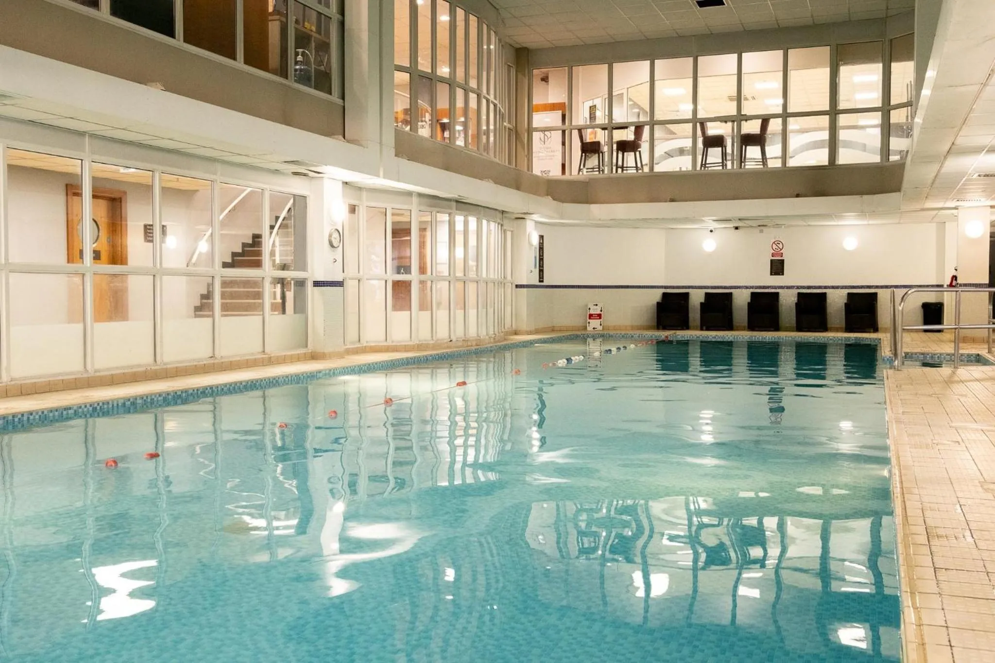 Swimming pool in Sandman Signature Sheffield Quays Hotel