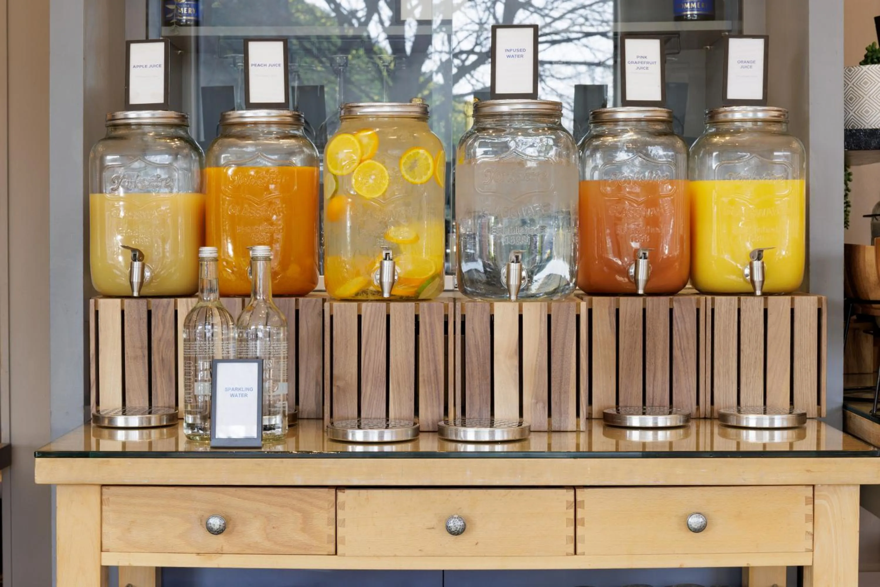 Buffet breakfast in Hilton York