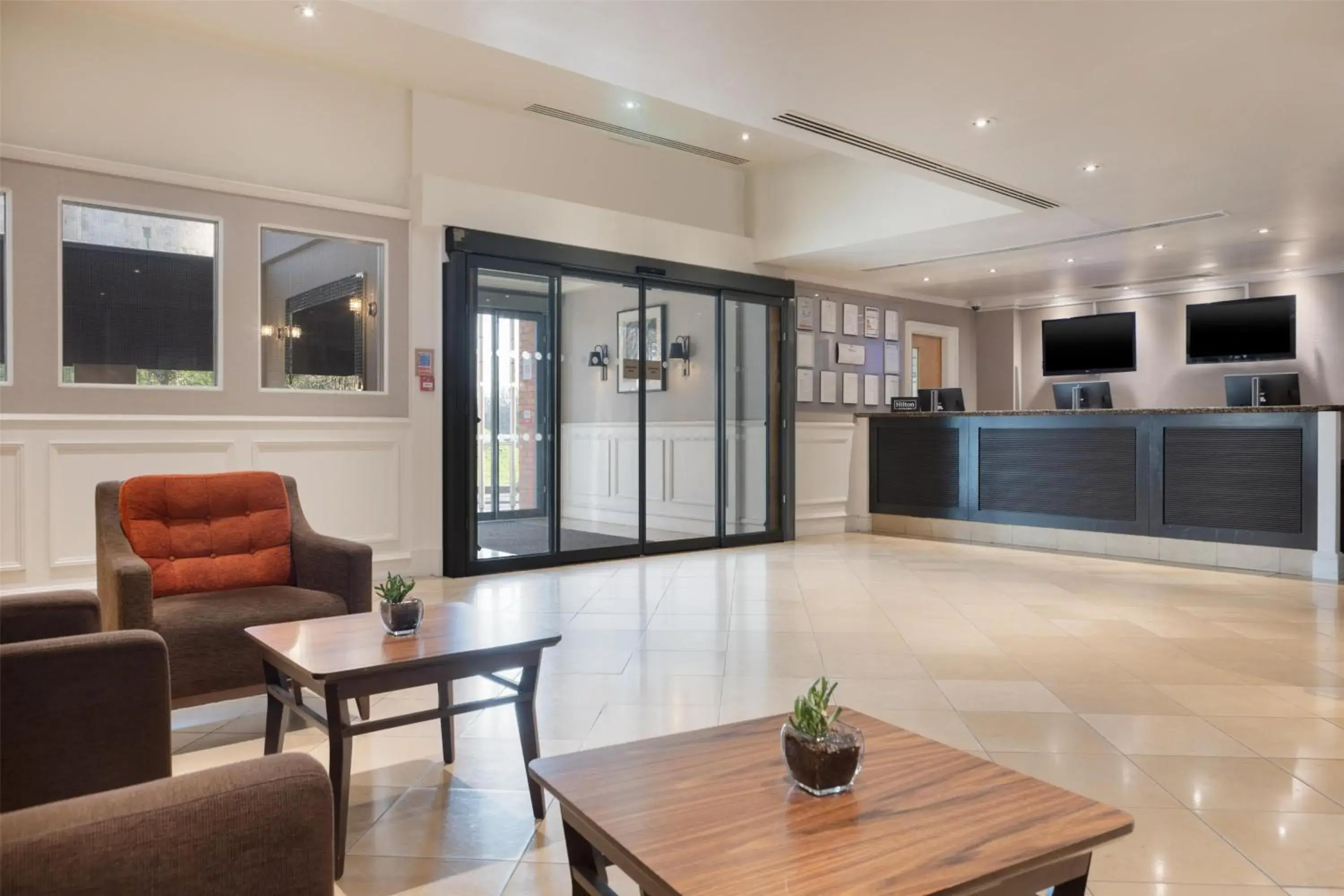 Lobby or reception in Hilton York Lobby or reception in Hilton York