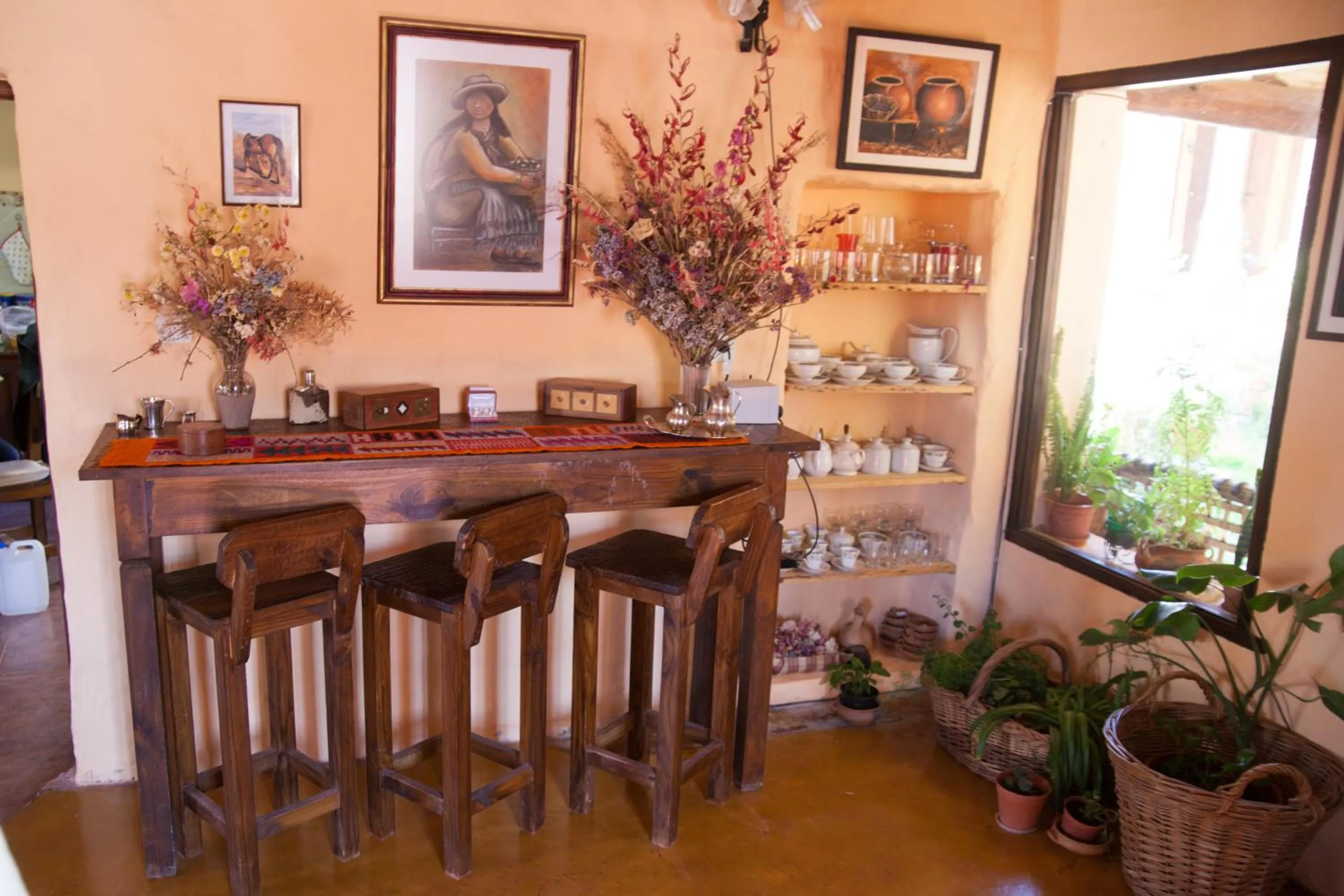 Lobby or reception in Hotel Norte Rupestre