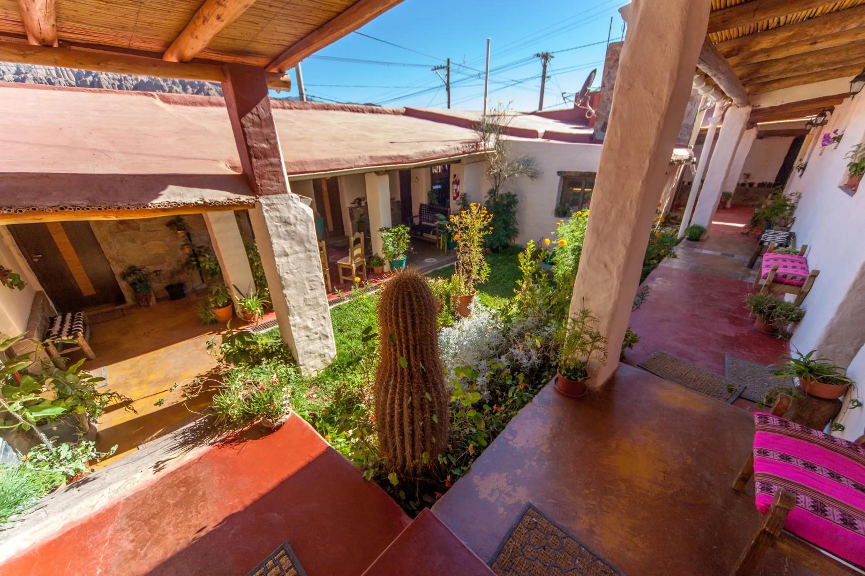 Garden in Hotel Norte Rupestre