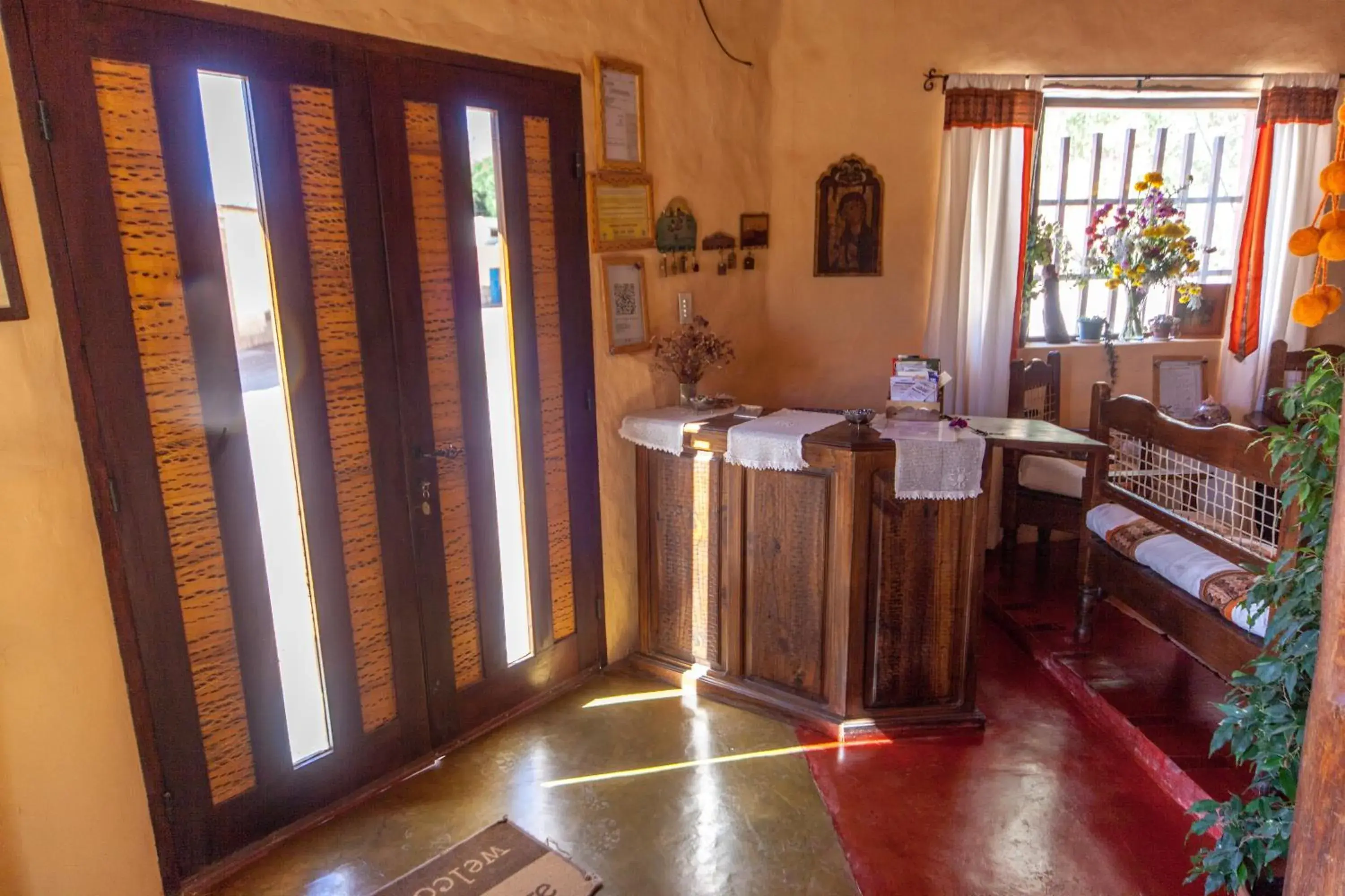 Lobby or reception in Hotel Norte Rupestre Lobby or reception in Hotel Norte Rupestre