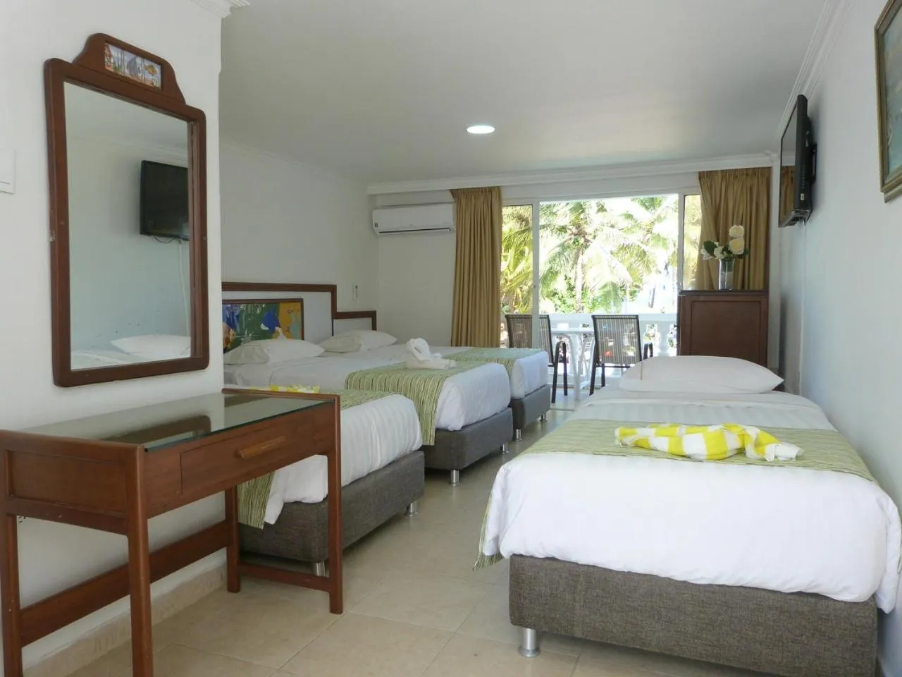 Decorative detail, Bed in Hotel El Dorado