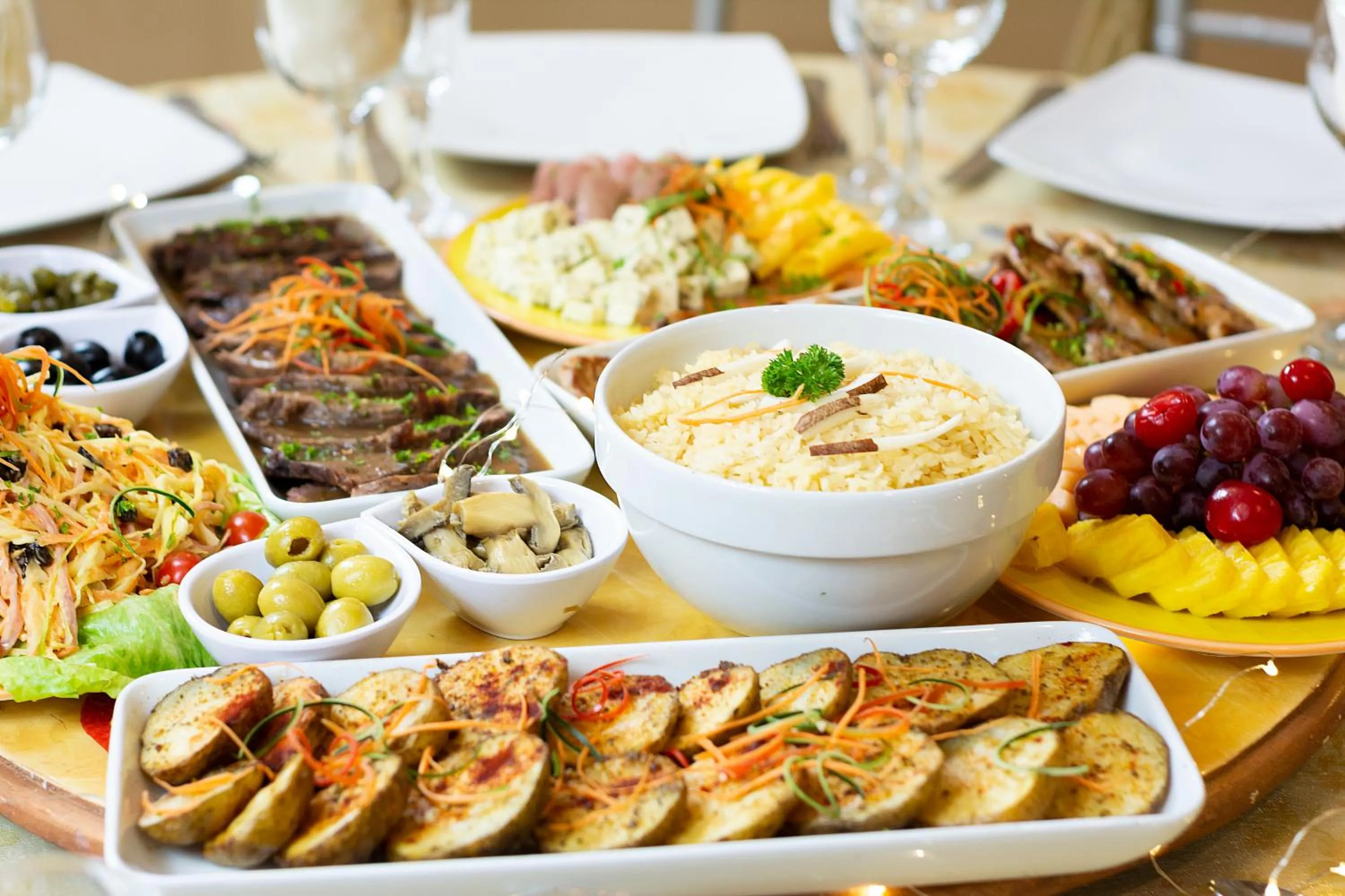 Food and drinks in Hotel El Dorado