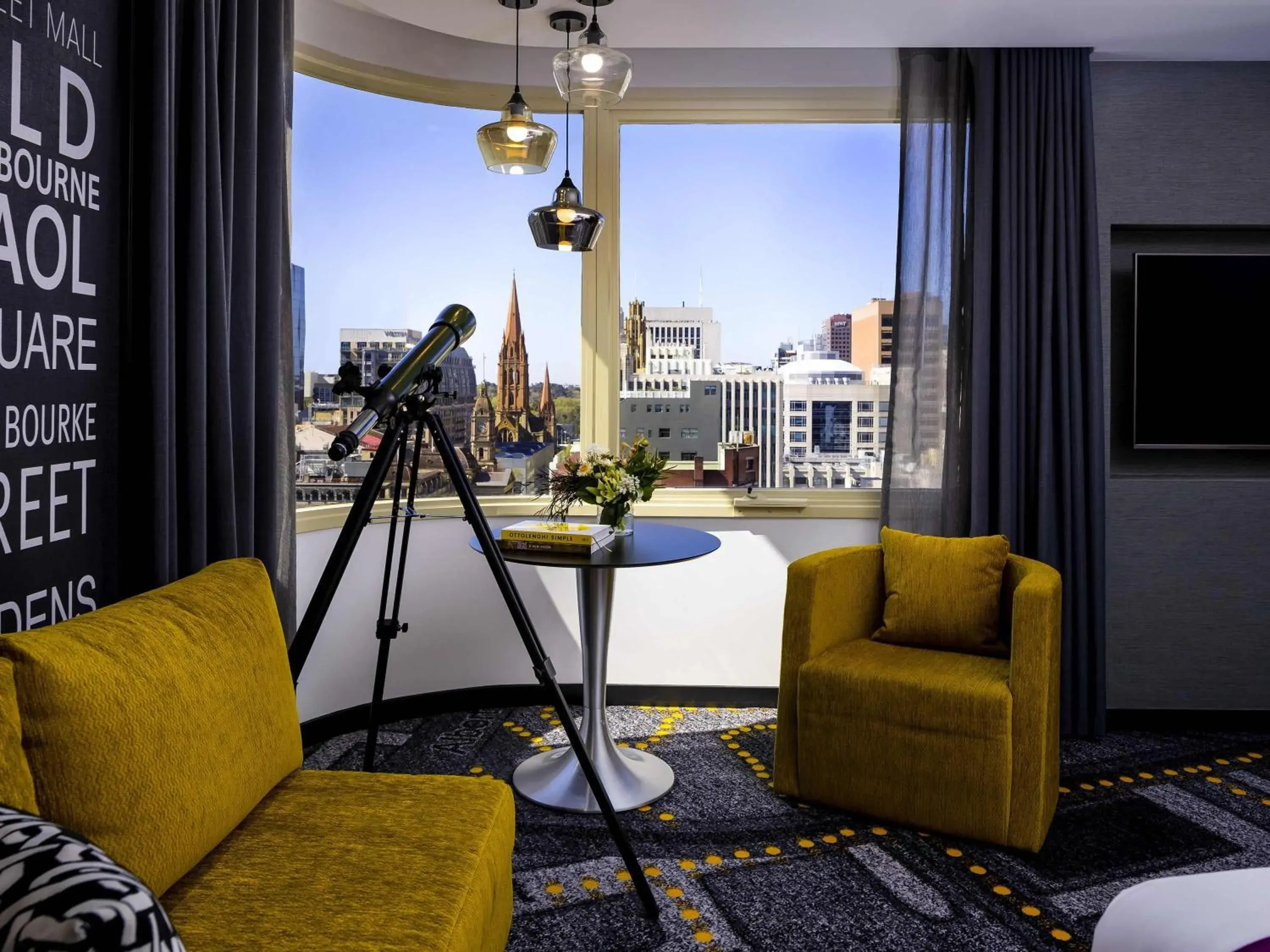 Property building in Pullman Melbourne City Centre Property building in Pullman Melbourne City Centre