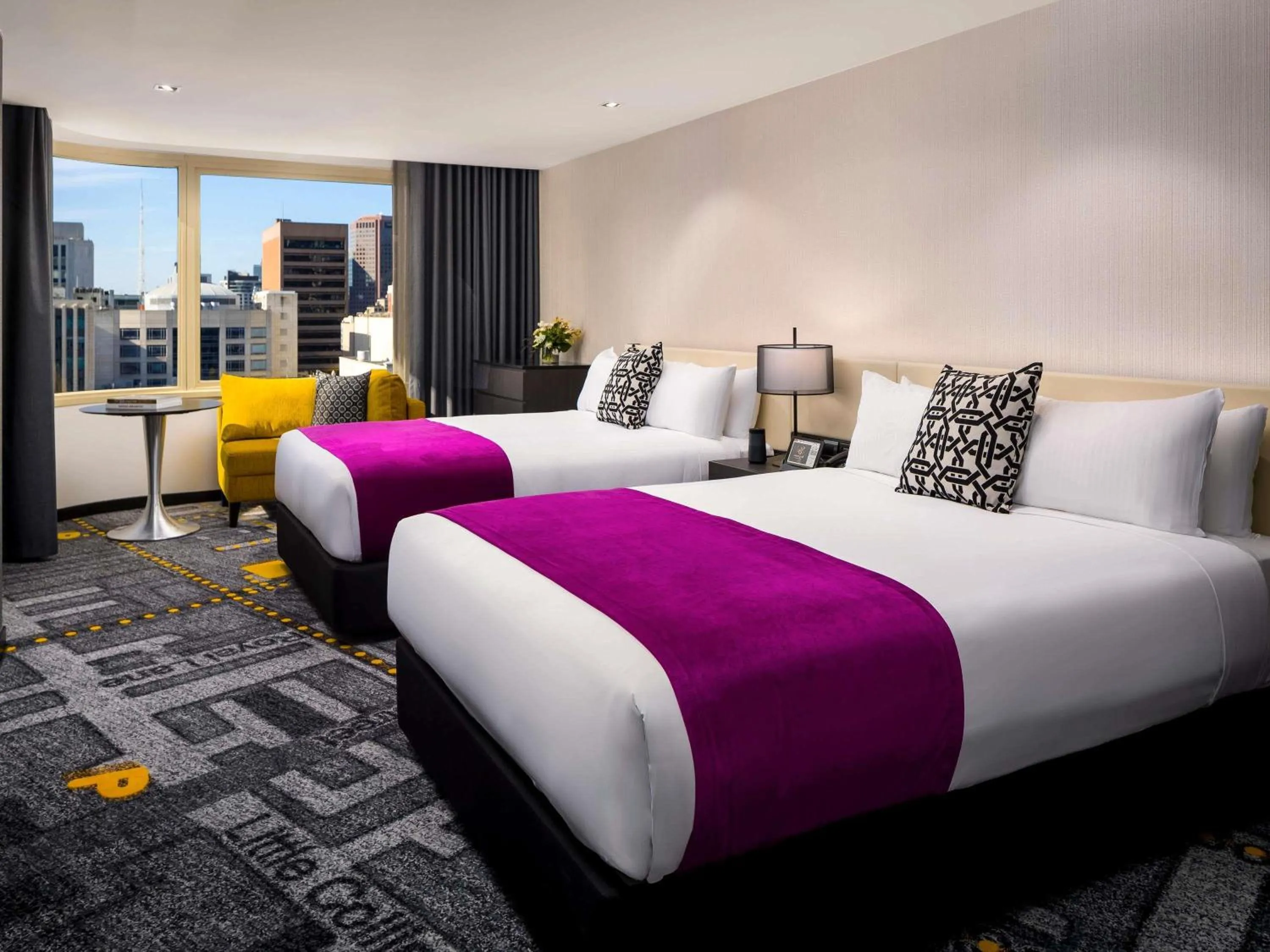 Bedroom, Bed in Pullman Melbourne City Centre