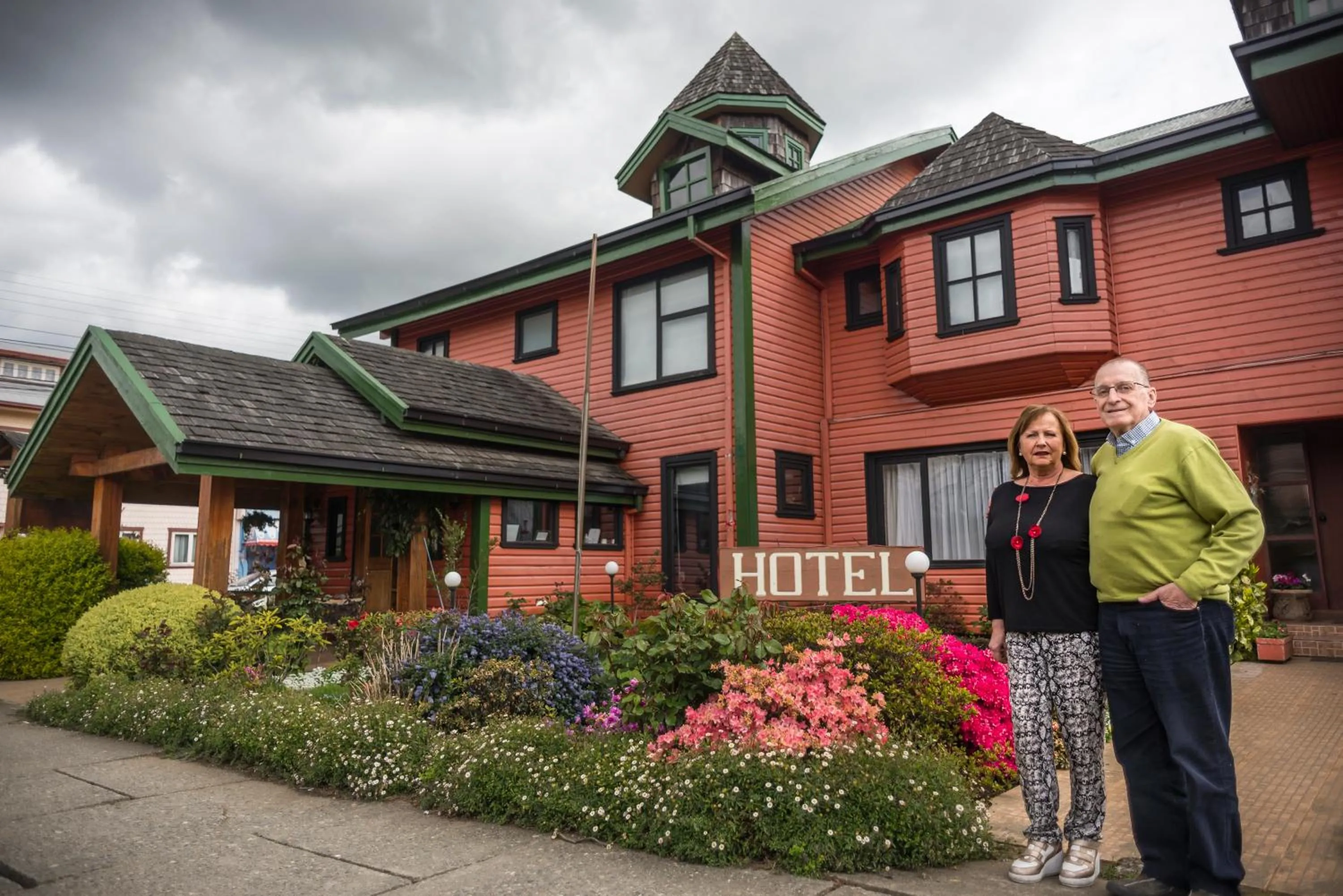 Family in Weisserhaus