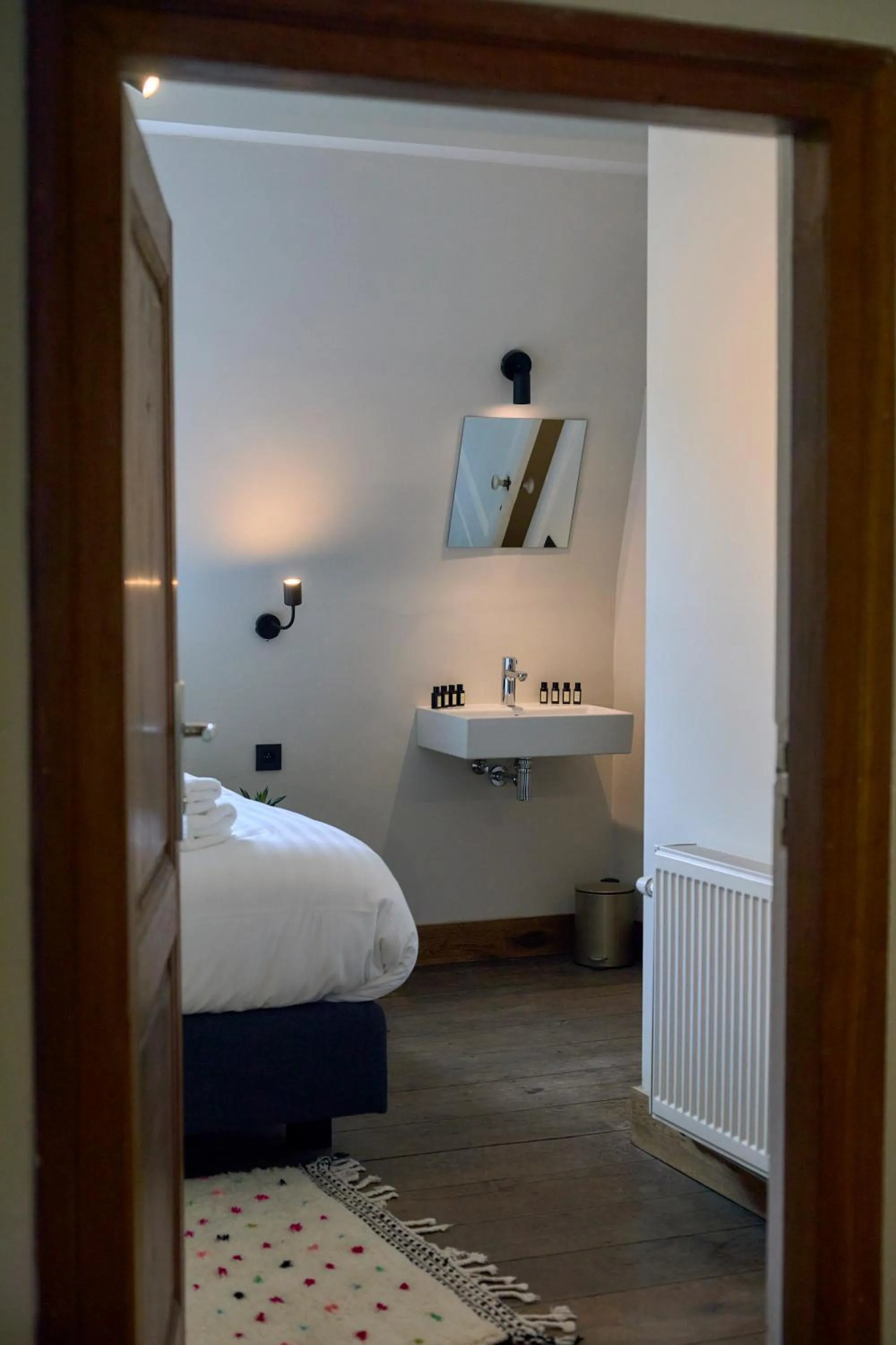 Bed in Château de la Chapelle