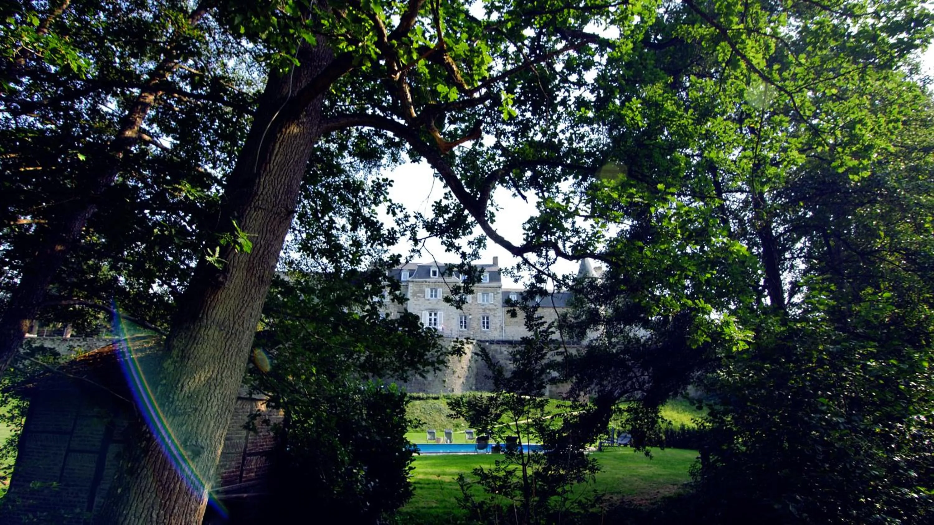 Garden in Château de la Chapelle