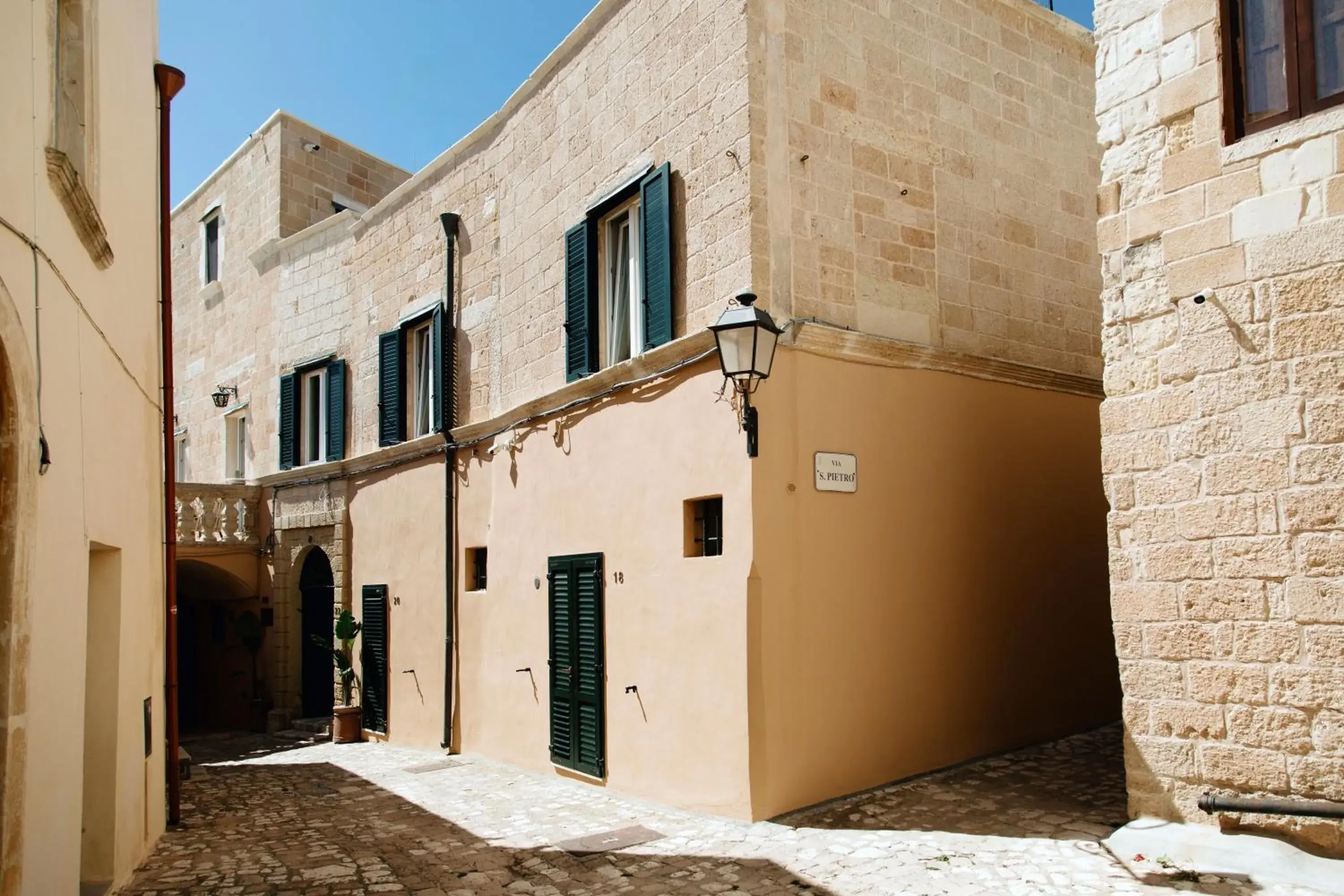 Property building in Palazzo De Mori Property building in Palazzo De Mori