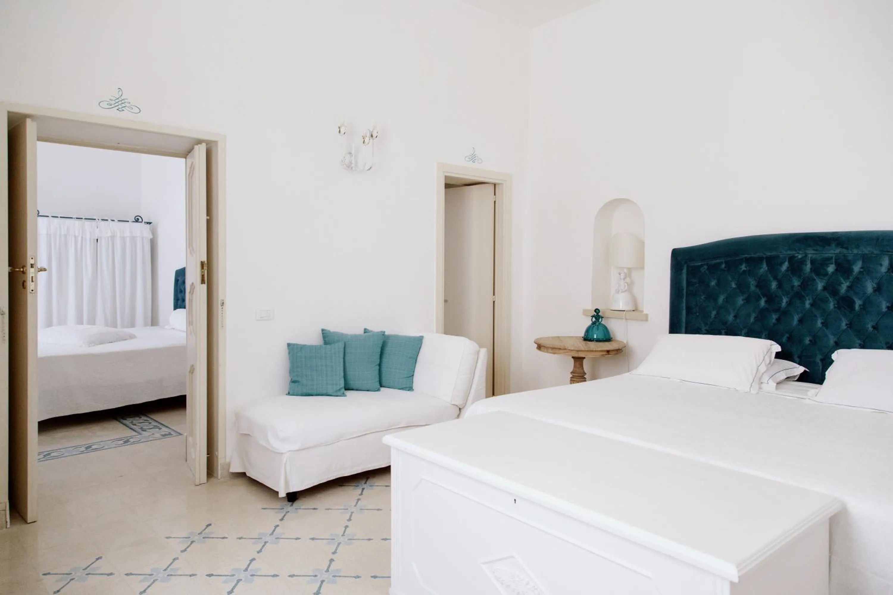 Bedroom, Bed in Palazzo De Mori