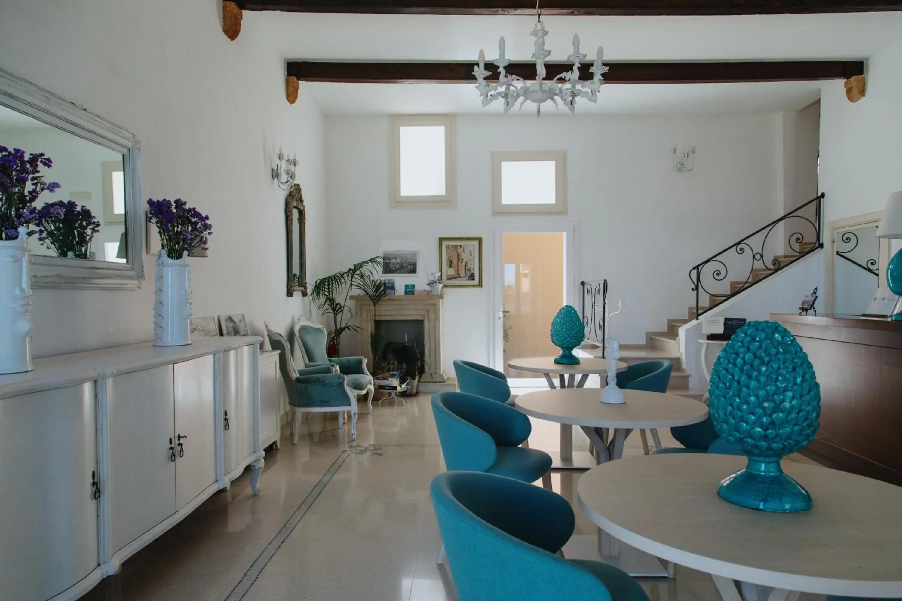 Lobby or reception in Palazzo De Mori Lobby or reception in Palazzo De Mori