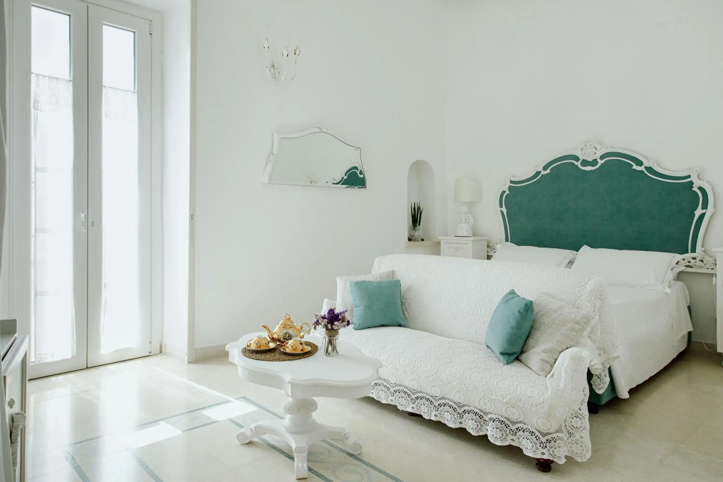 Deluxe Double Room with Balcony - single occupancy in Palazzo De Mori Deluxe Double Room with Balcony - single occupancy in Palazzo De Mori