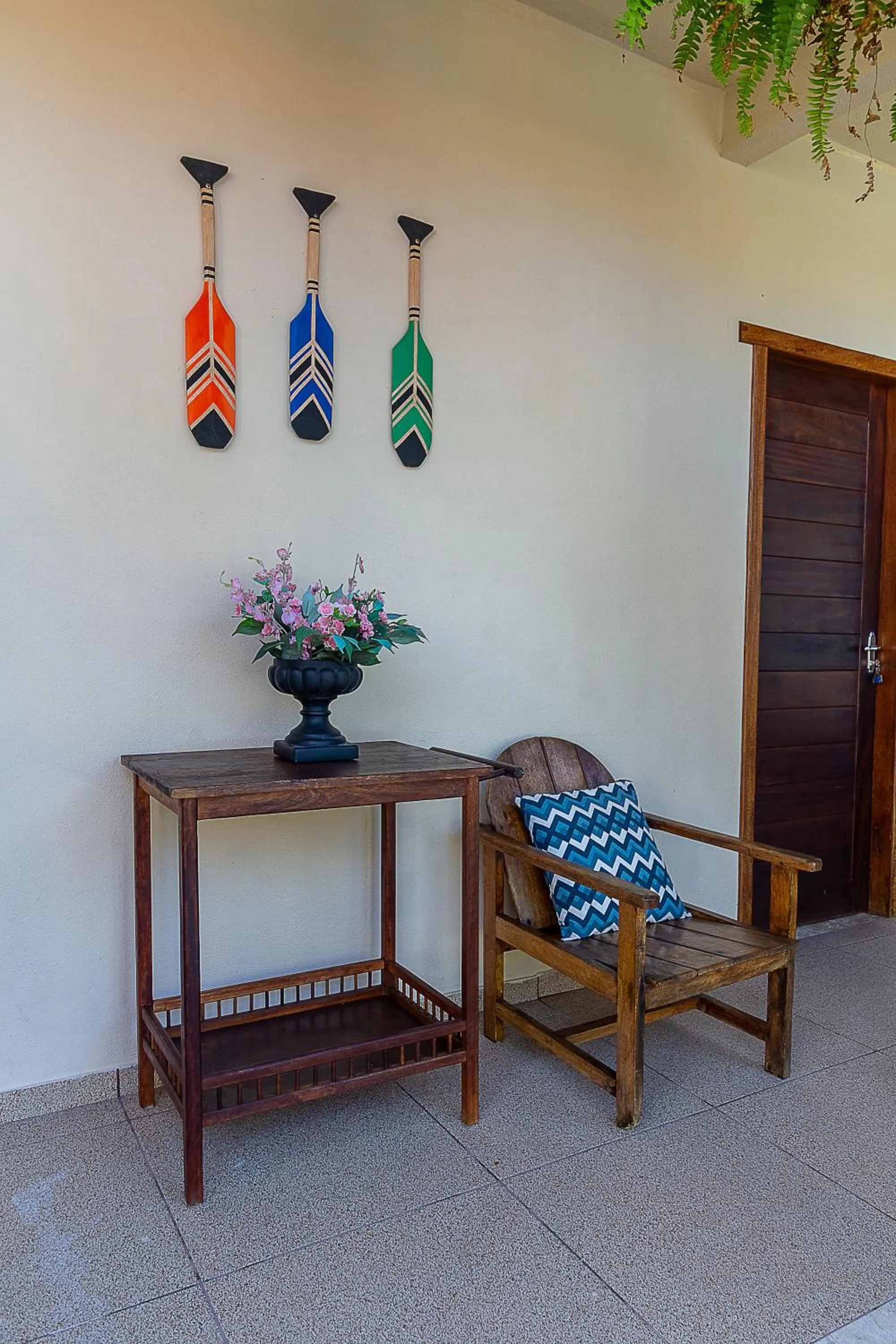 Patio in Pousada Pé na Estrada