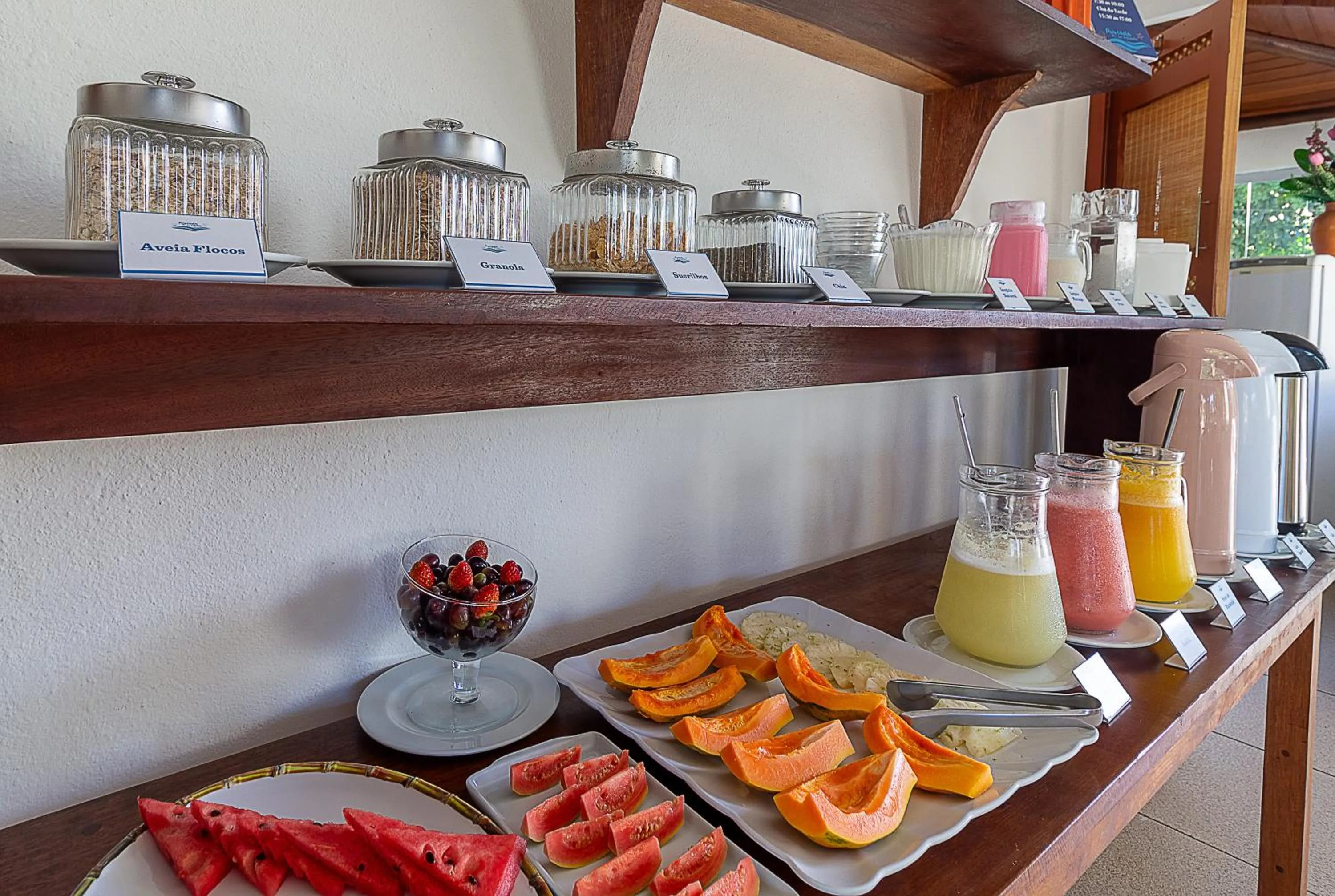 Breakfast in Pousada Pé na Estrada