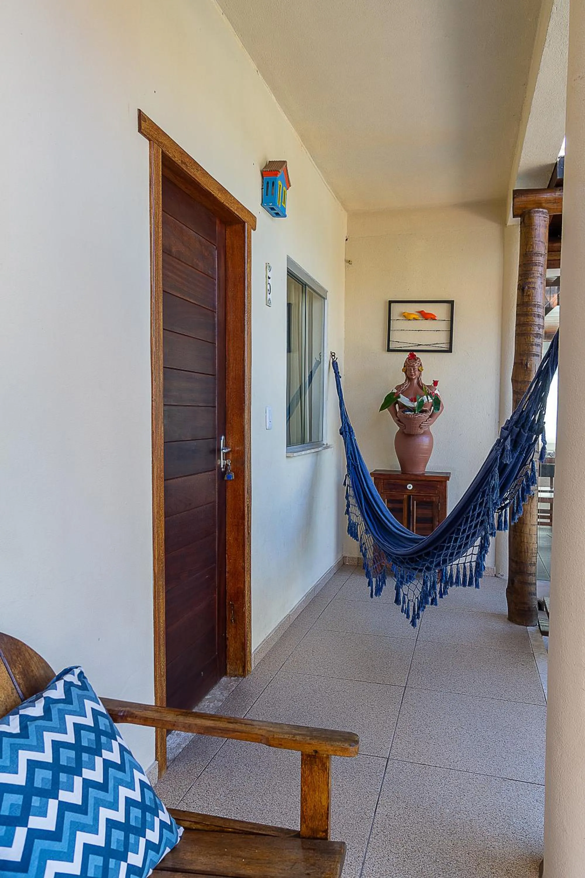 Patio in Pousada Pé na Estrada