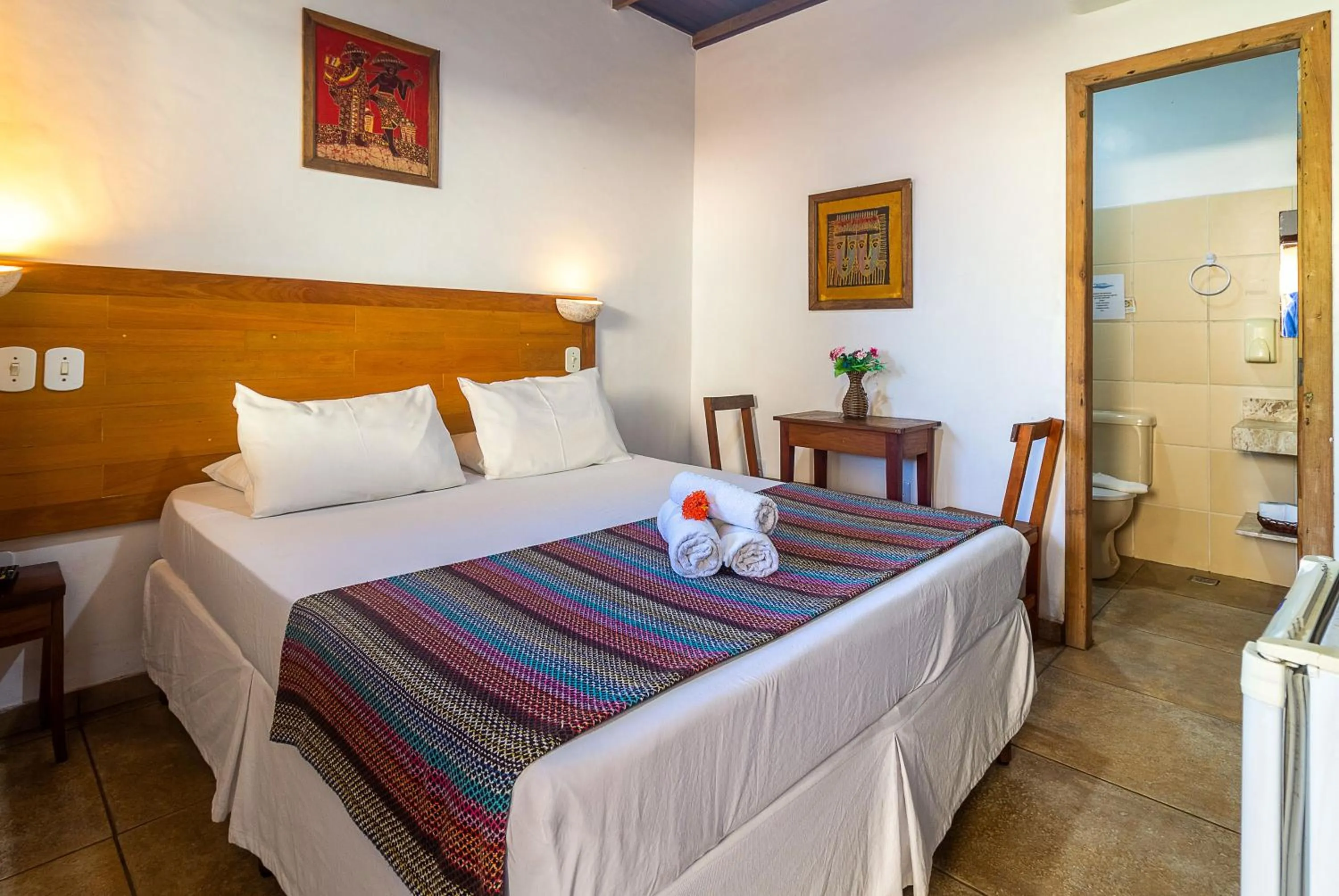 Photo of the whole room, Bed in Pousada Pé na Estrada