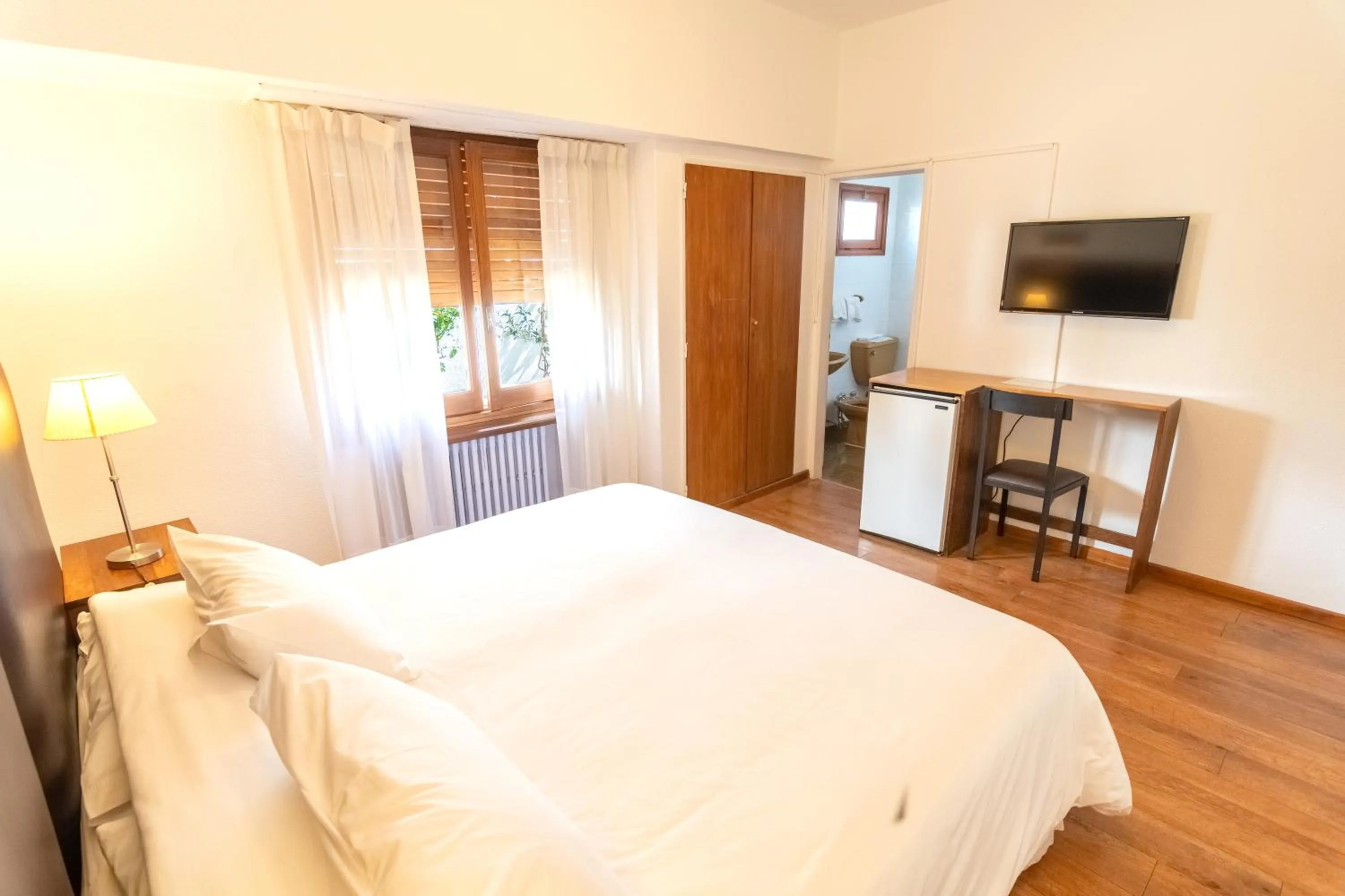 Bed in Hosteria Hostal del Esquiador