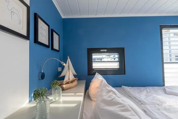Bedroom, Bed in Schwimmende Häuser im BALTIC SEA RESORT
