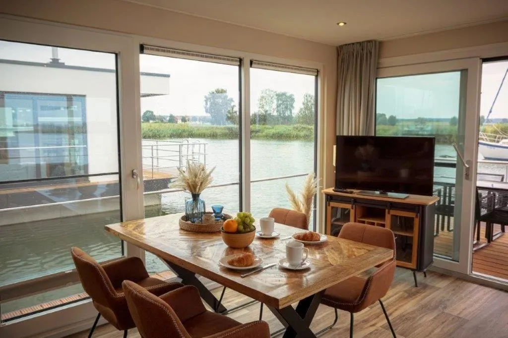 Living room in Schwimmende Häuser im BALTIC SEA RESORT