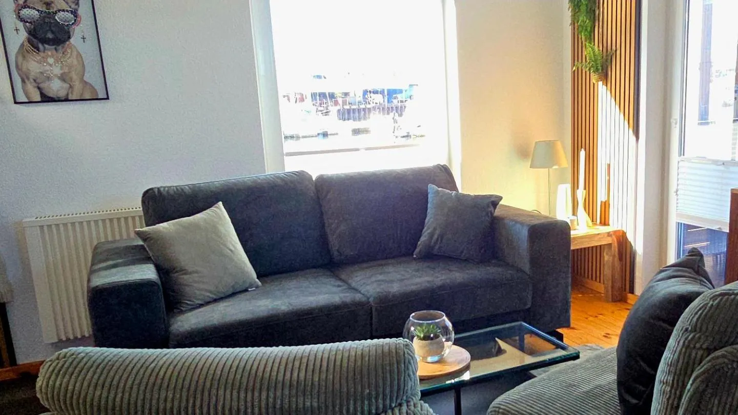 Living room in Schwimmende Häuser im BALTIC SEA RESORT