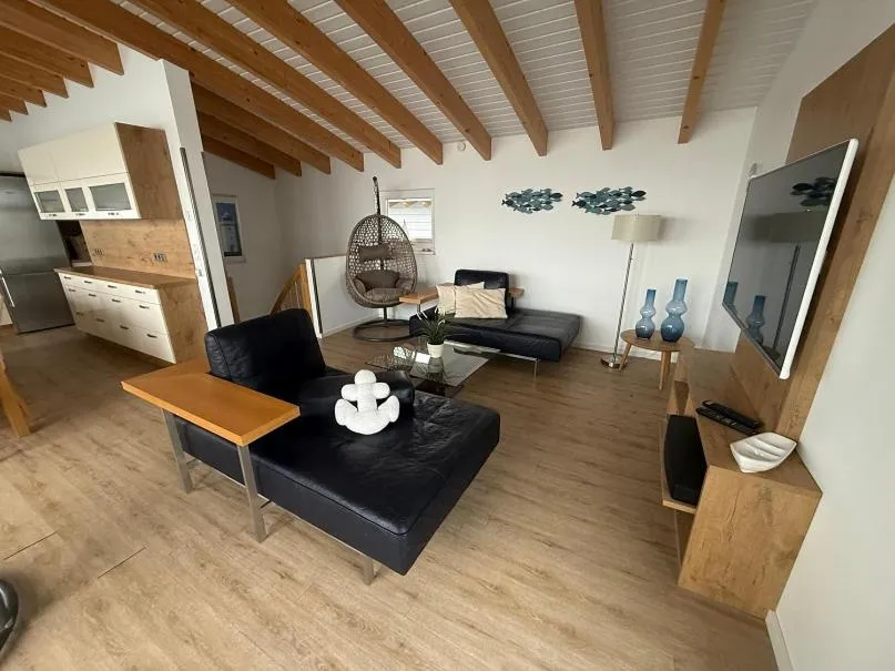 Living room in Schwimmende Häuser im BALTIC SEA RESORT