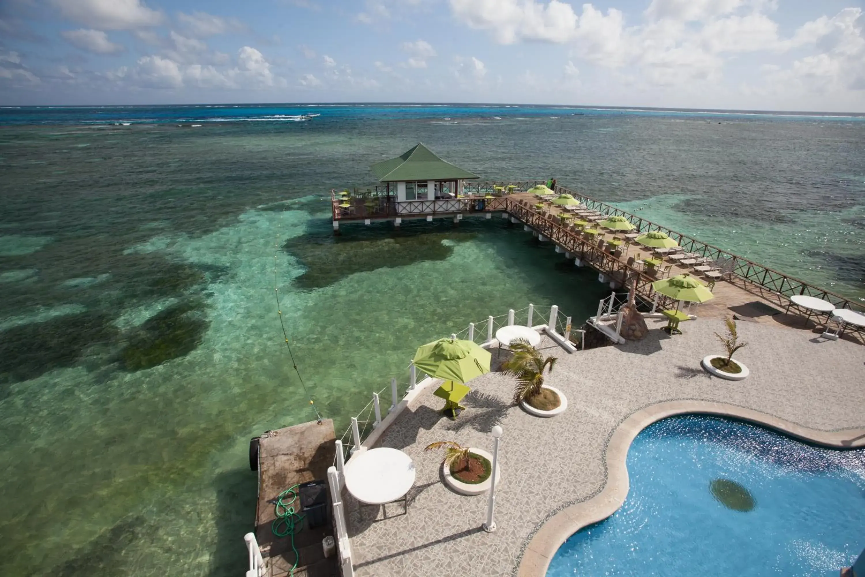 Sea view in Hotel Lord Pierre Sea view in Hotel Lord Pierre