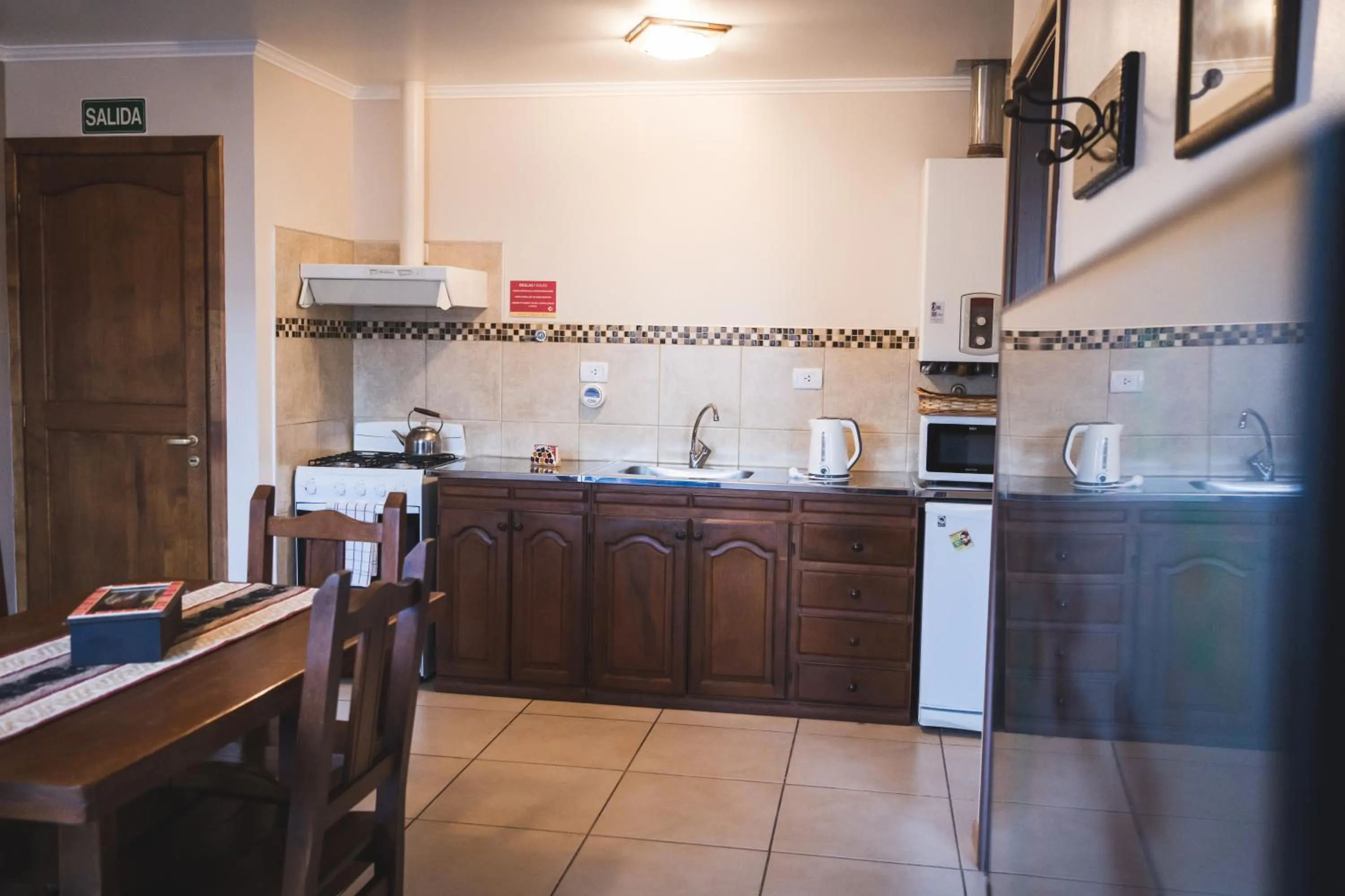 Kitchen or kitchenette in La Posta Apart