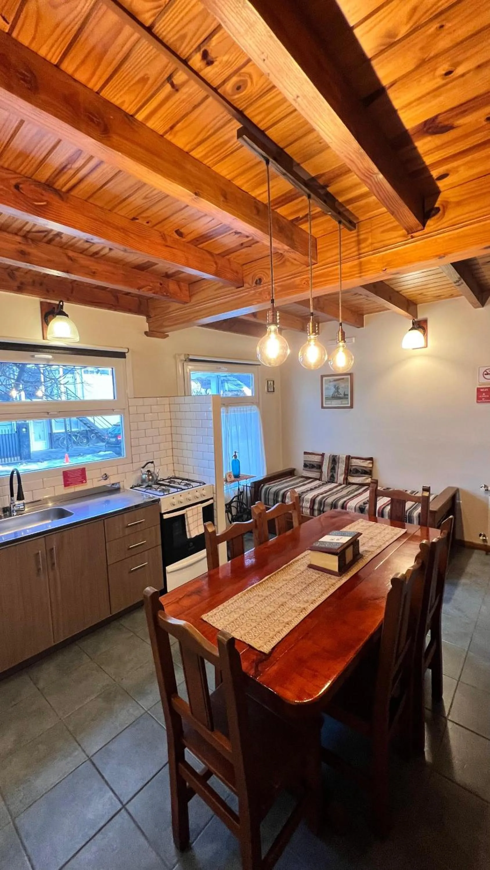 Kitchen or kitchenette in La Posta Apart