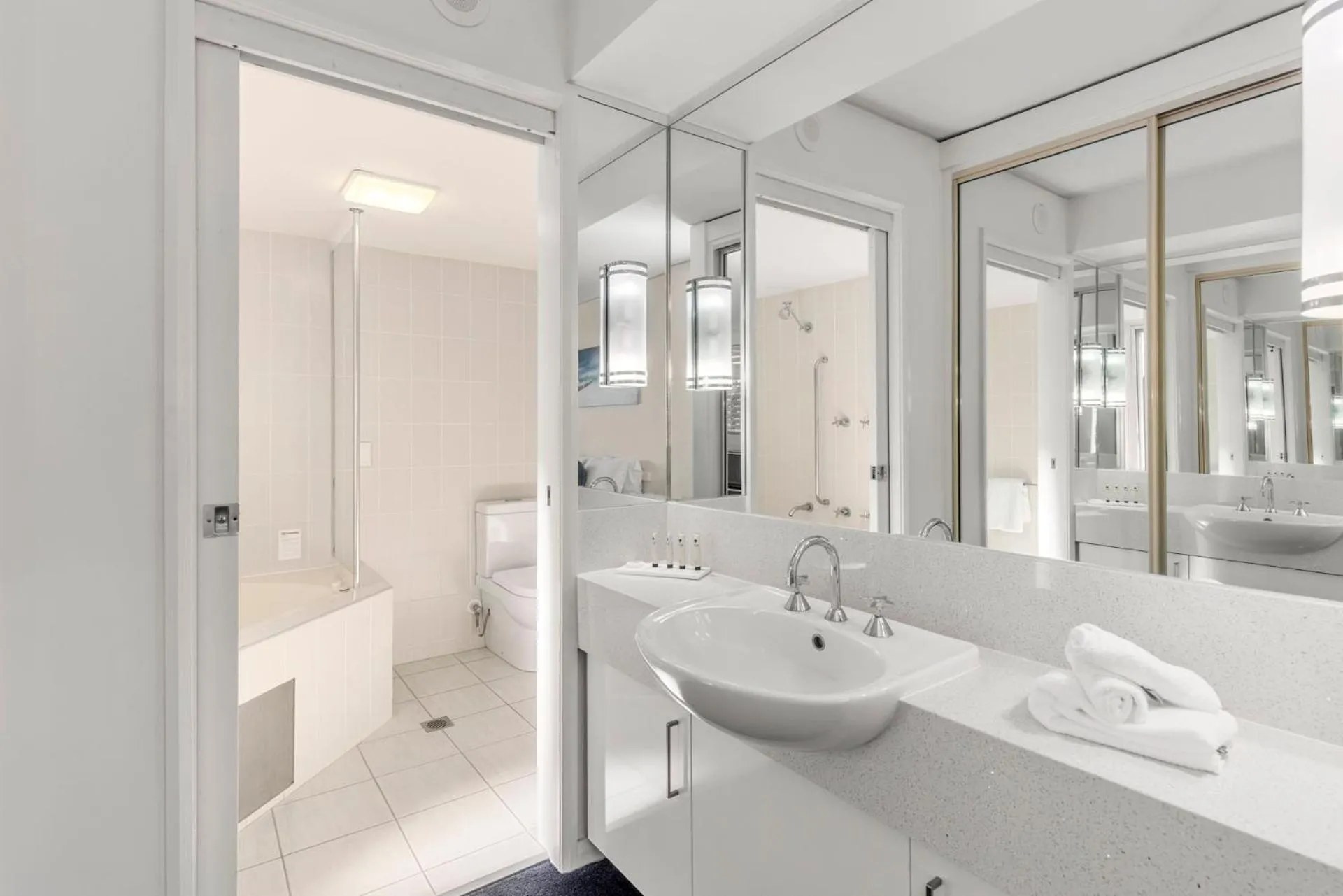 Bathroom in Pacific Bay Resort