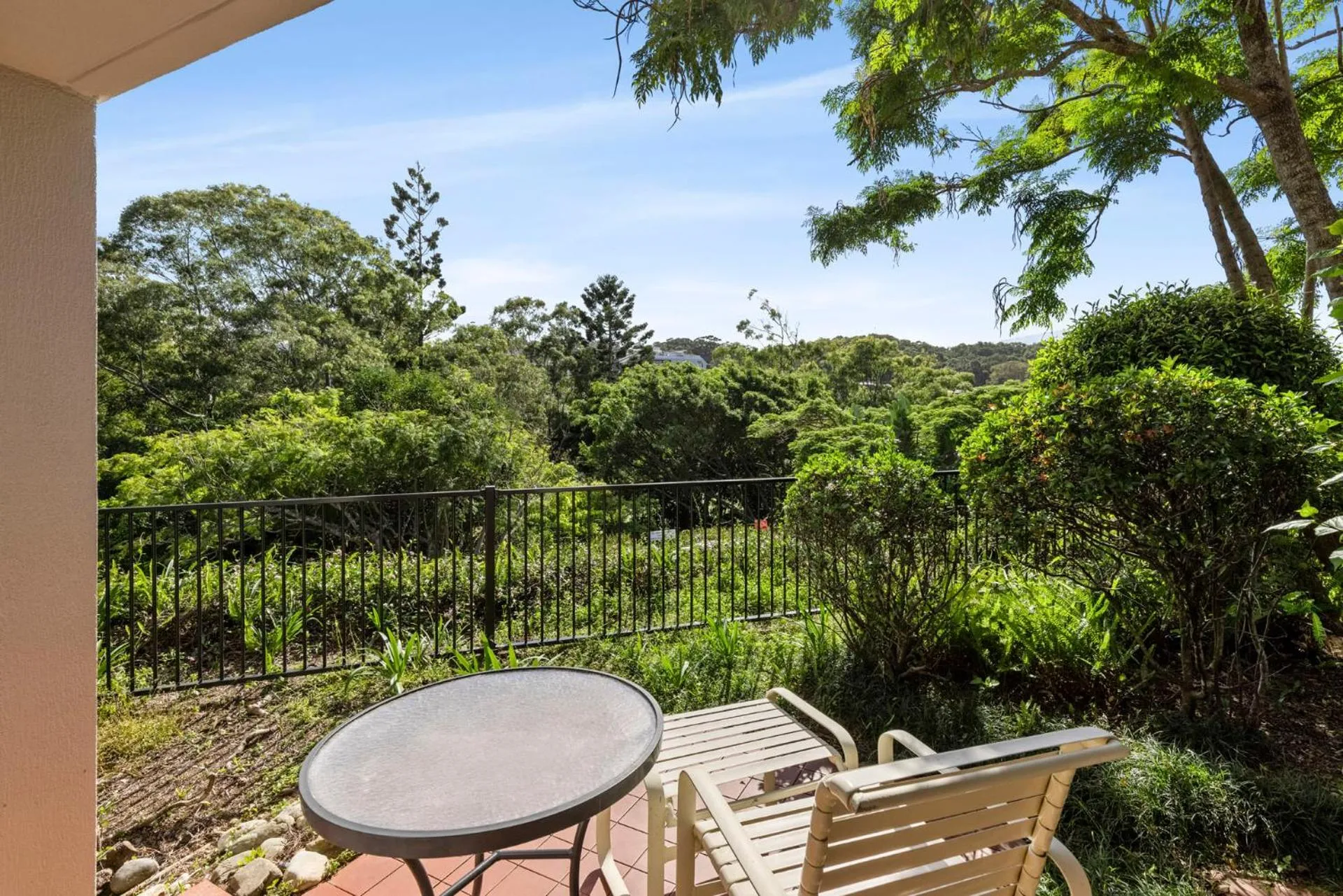 Patio in Pacific Bay Resort