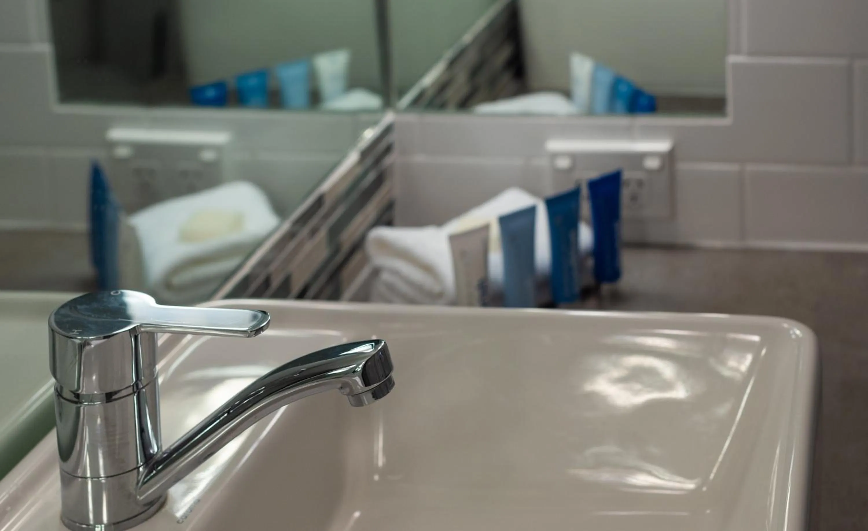 Bathroom in Pacific Bay Resort