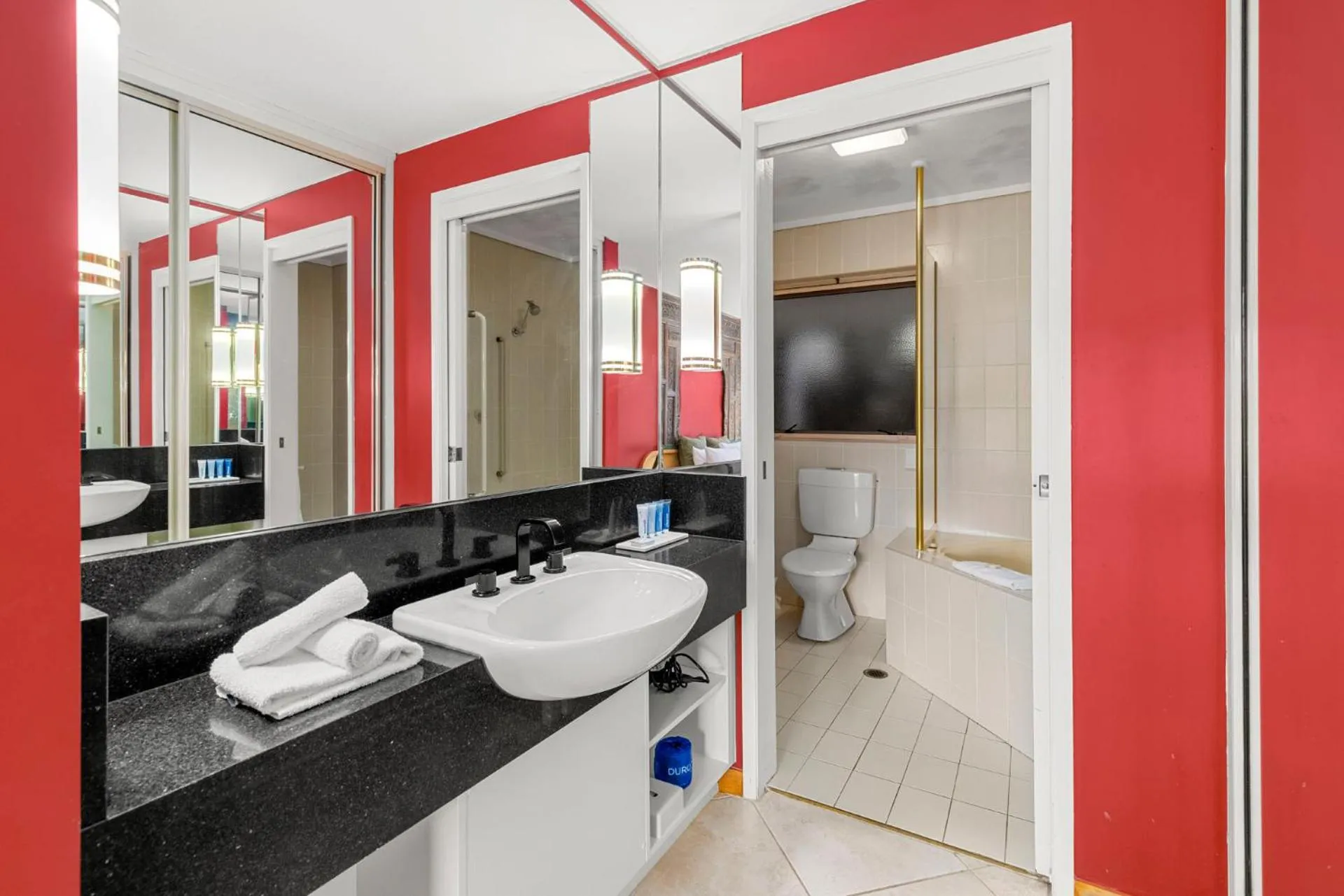 Bathroom in Pacific Bay Resort