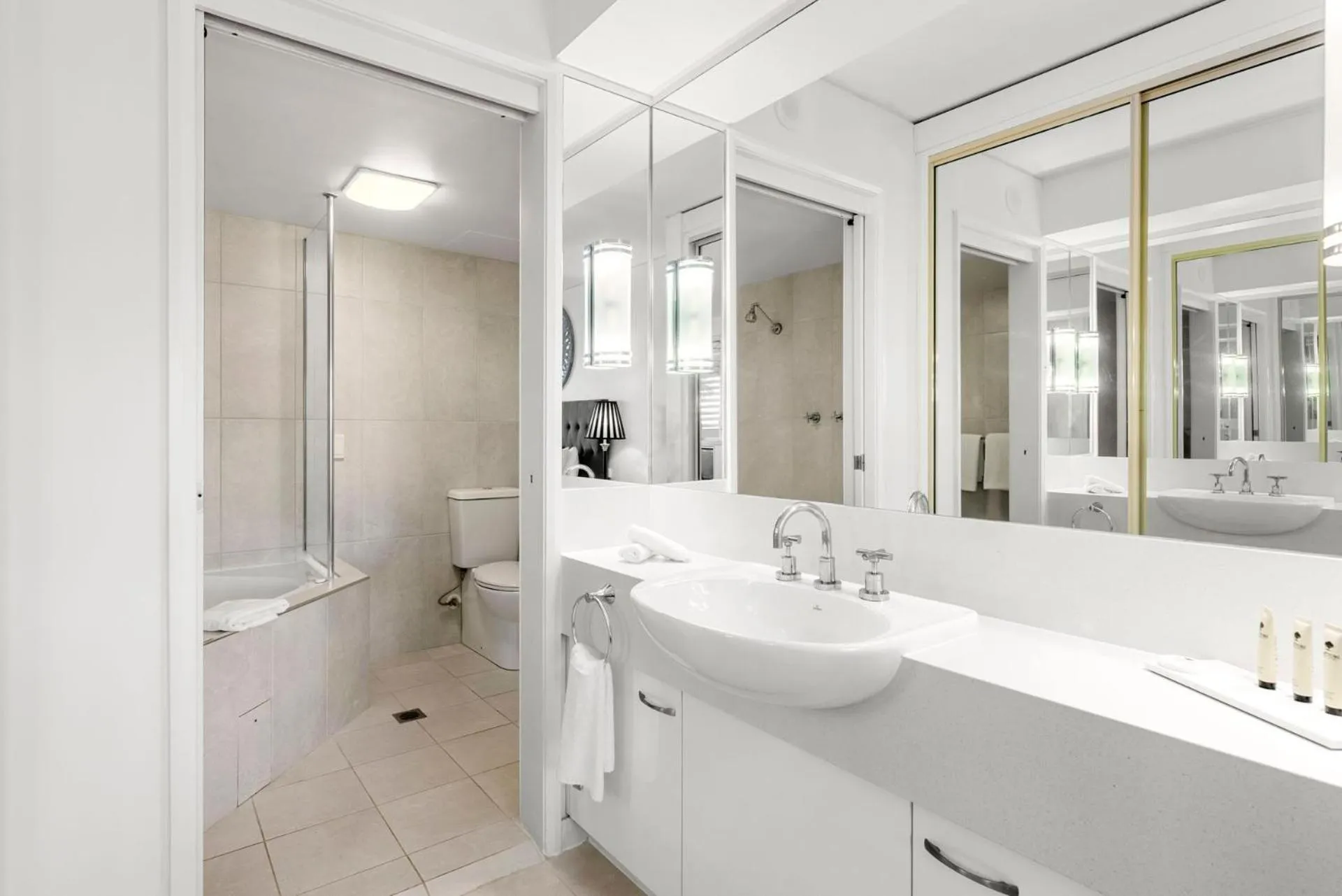 Toilet in Pacific Bay Resort