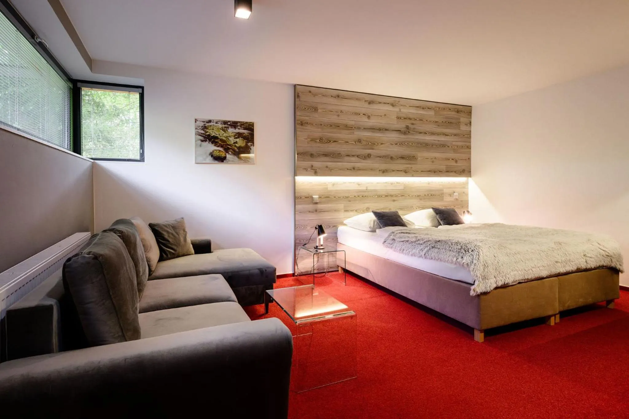 Bed in Hotel & Garden U Holubů