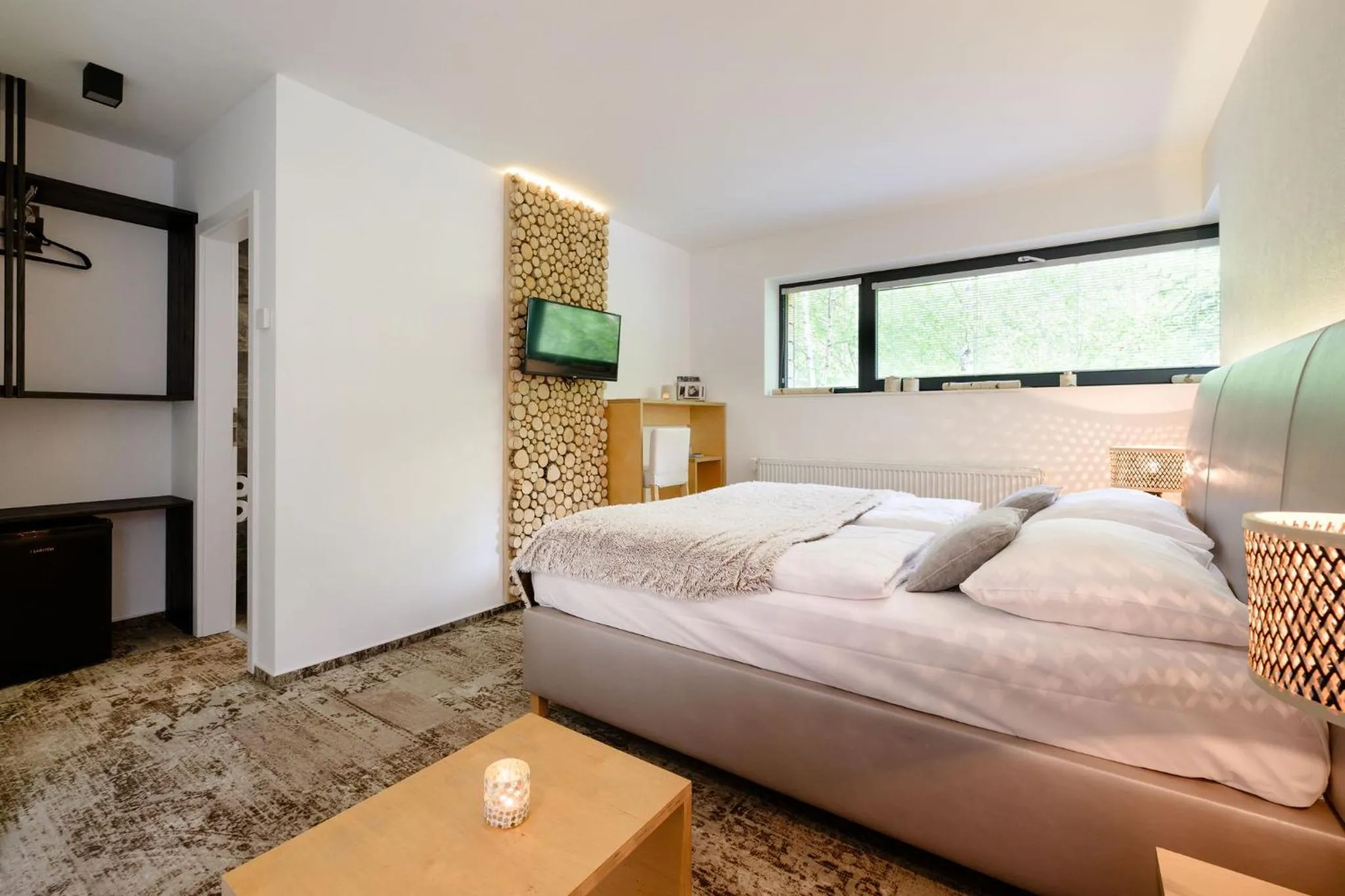 Bed in Hotel & Garden U Holubů