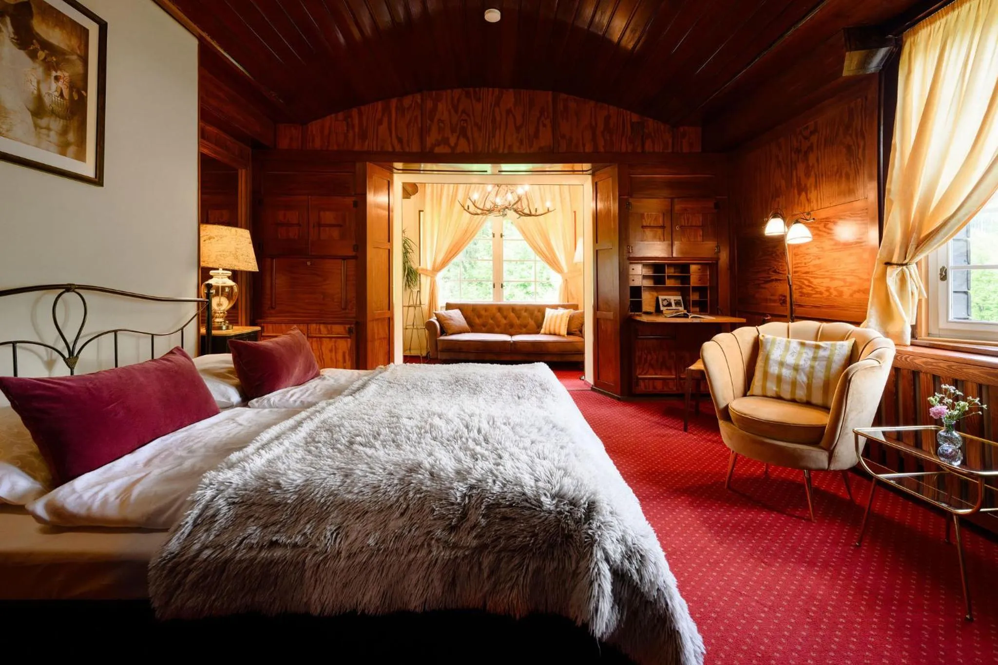 Bed in Hotel & Garden U Holubů