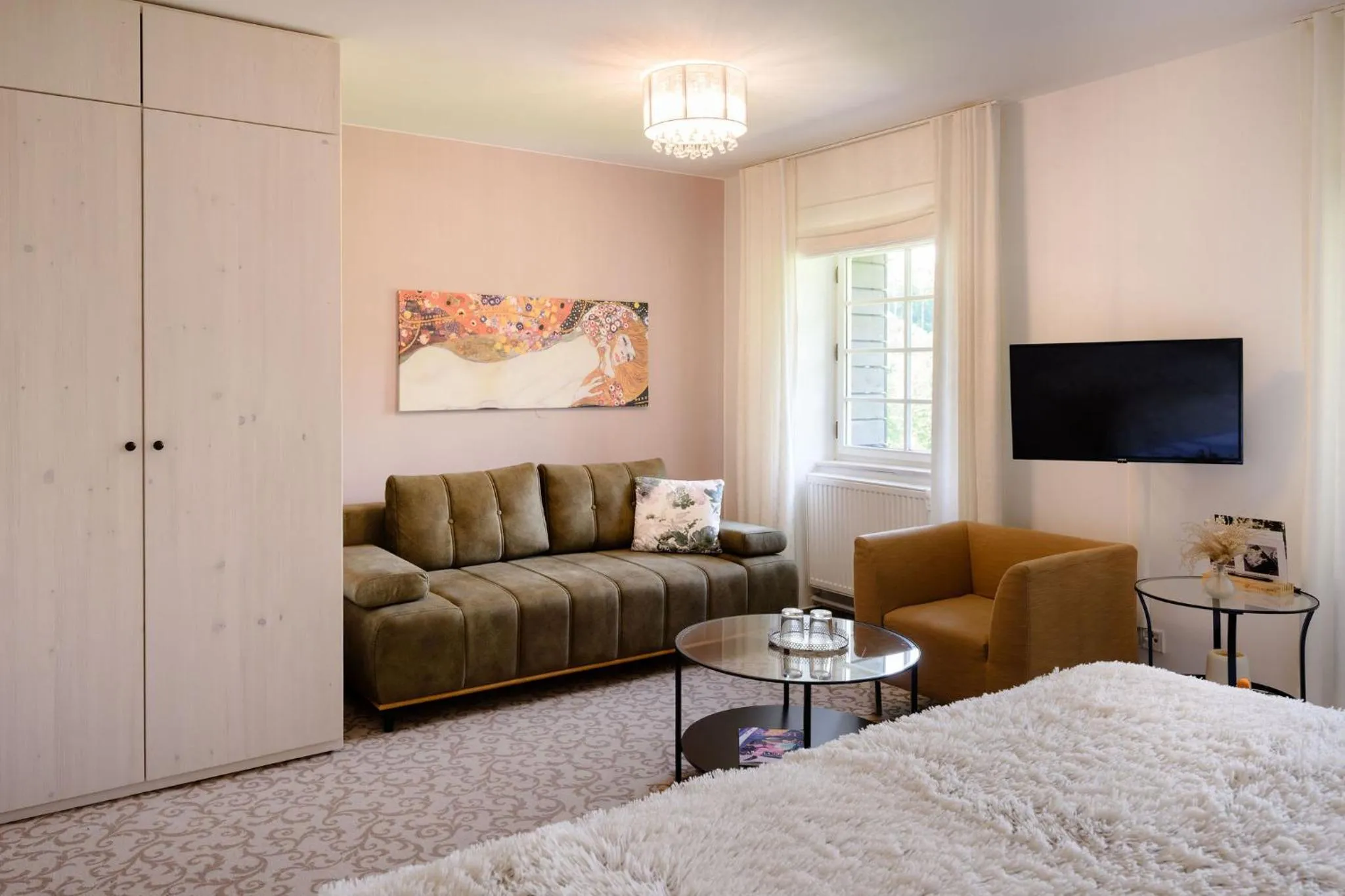 Bed in Hotel & Garden U Holubů