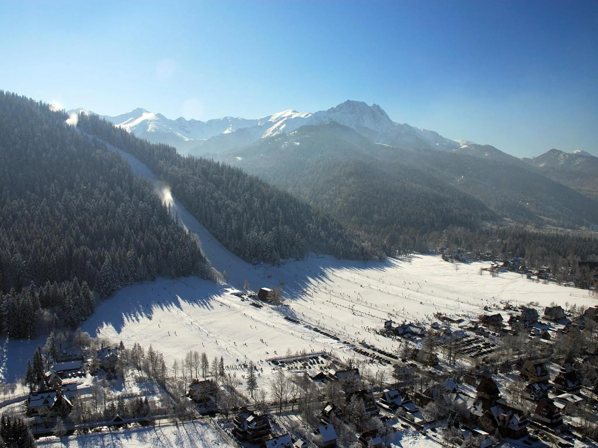 Mountain view in Hotel Nosalowy Dwór